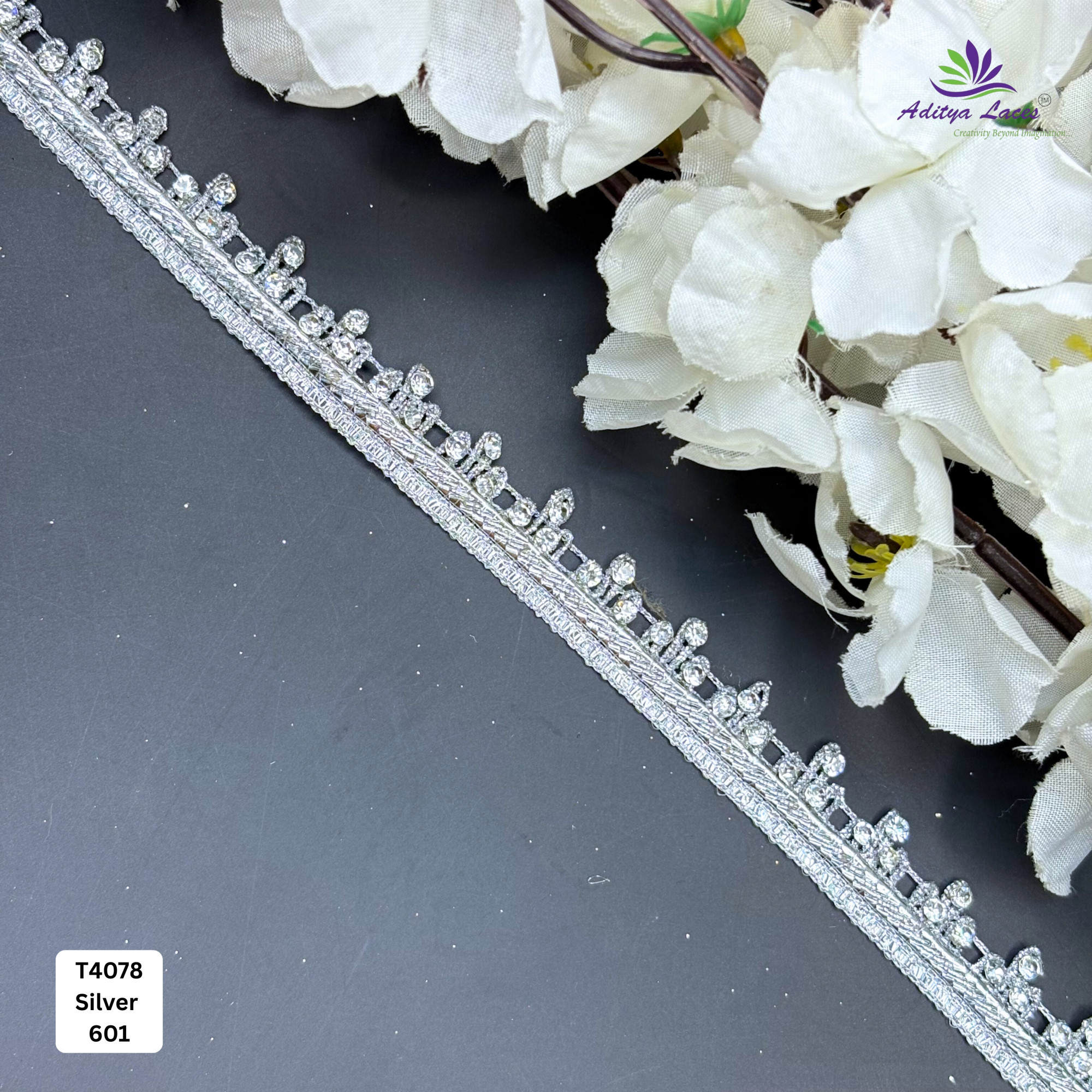 Premium Readymade Lace Border with Zari Work for Saree Bridal Wear