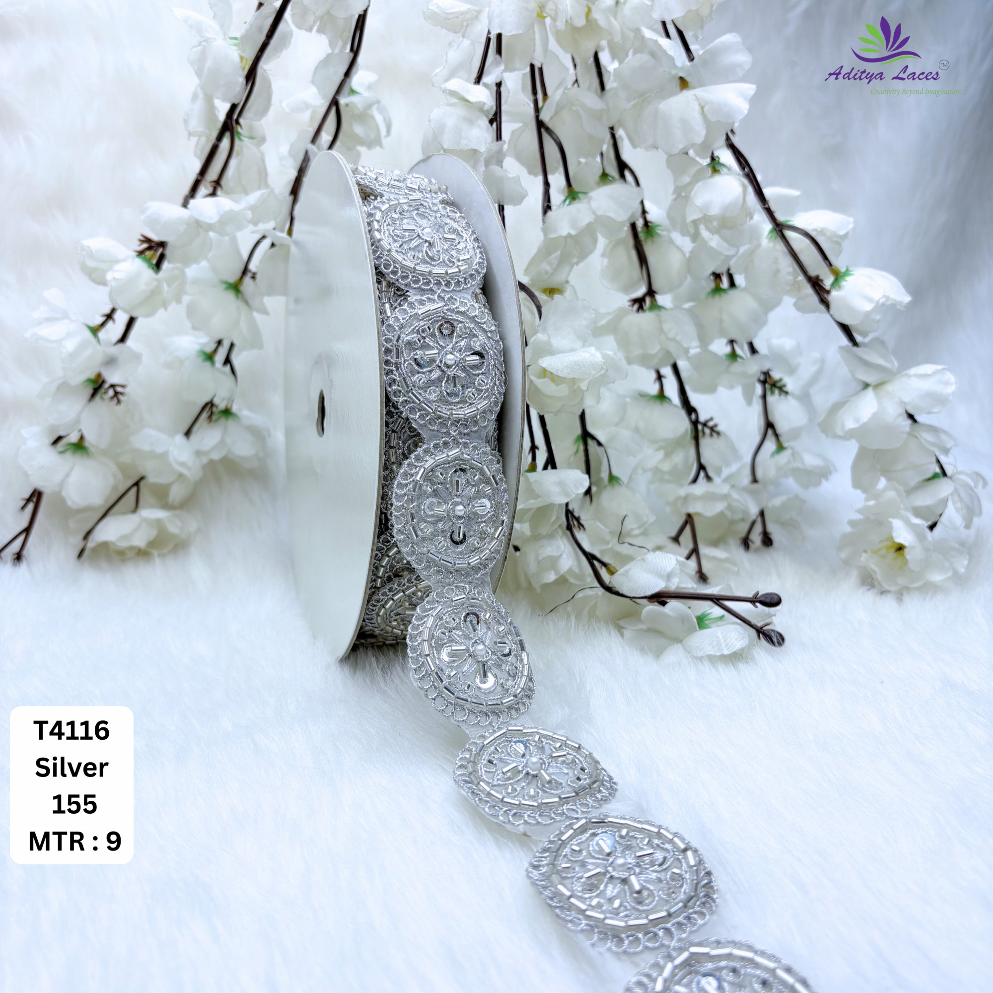 Bridal Garment Decorative Beads Trim for Kurti Dupatta
