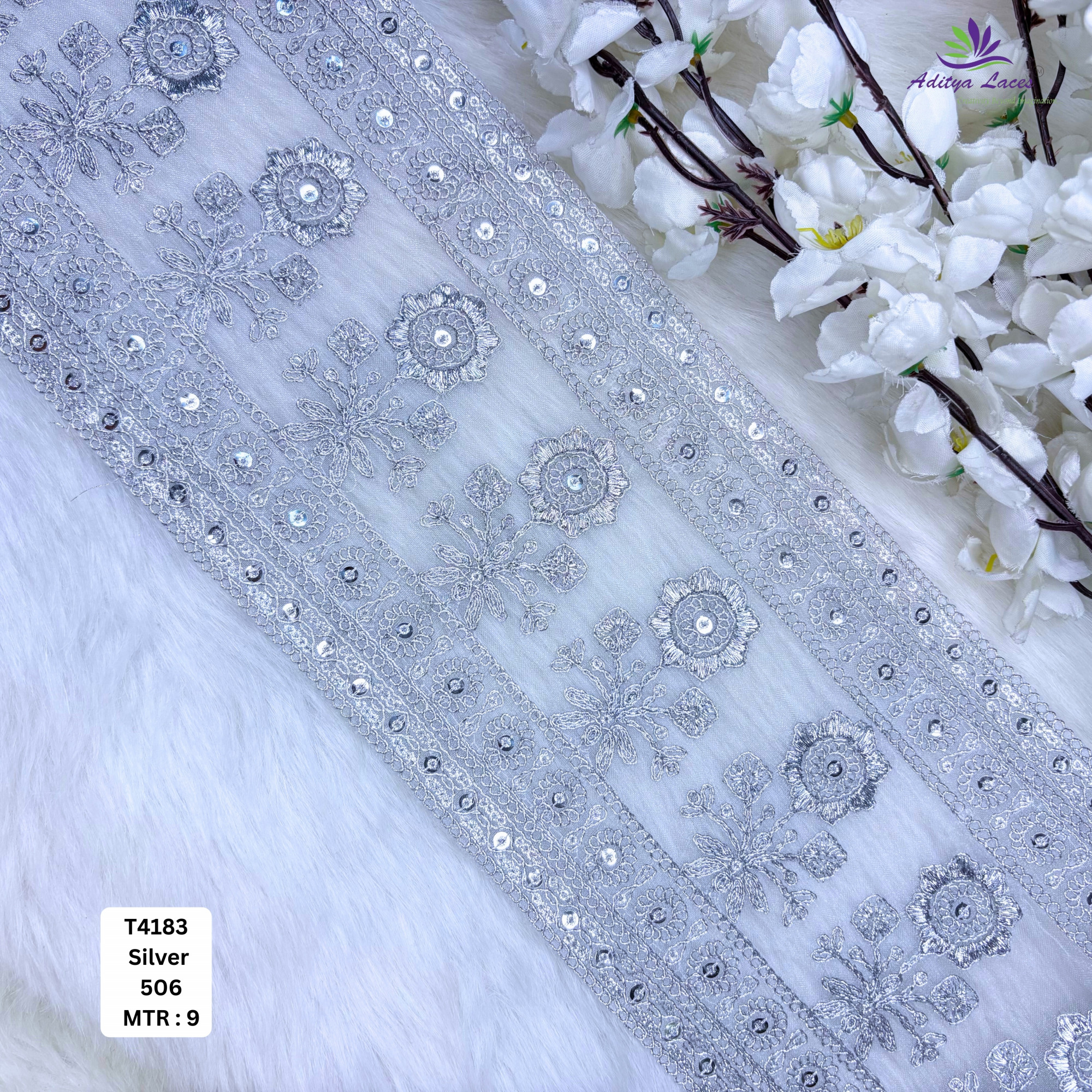 Bridal Copper Gold Embroidery Lace Trim for Saree Garments