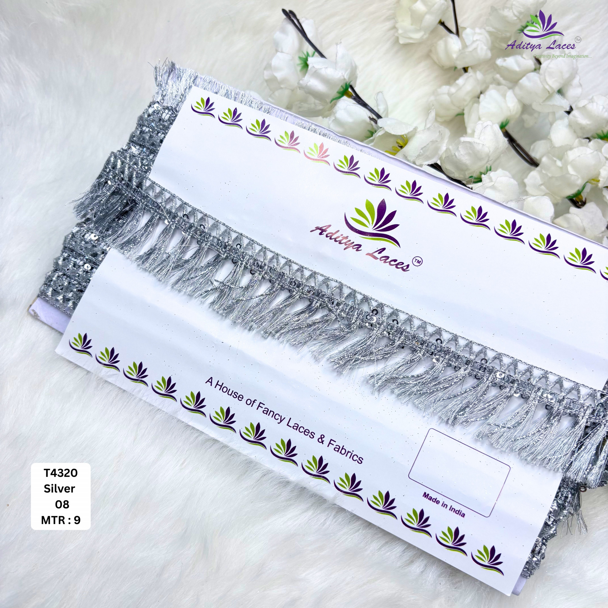 Premium Readymade Lace Border with Zari Work for Saree Bridal Wear
