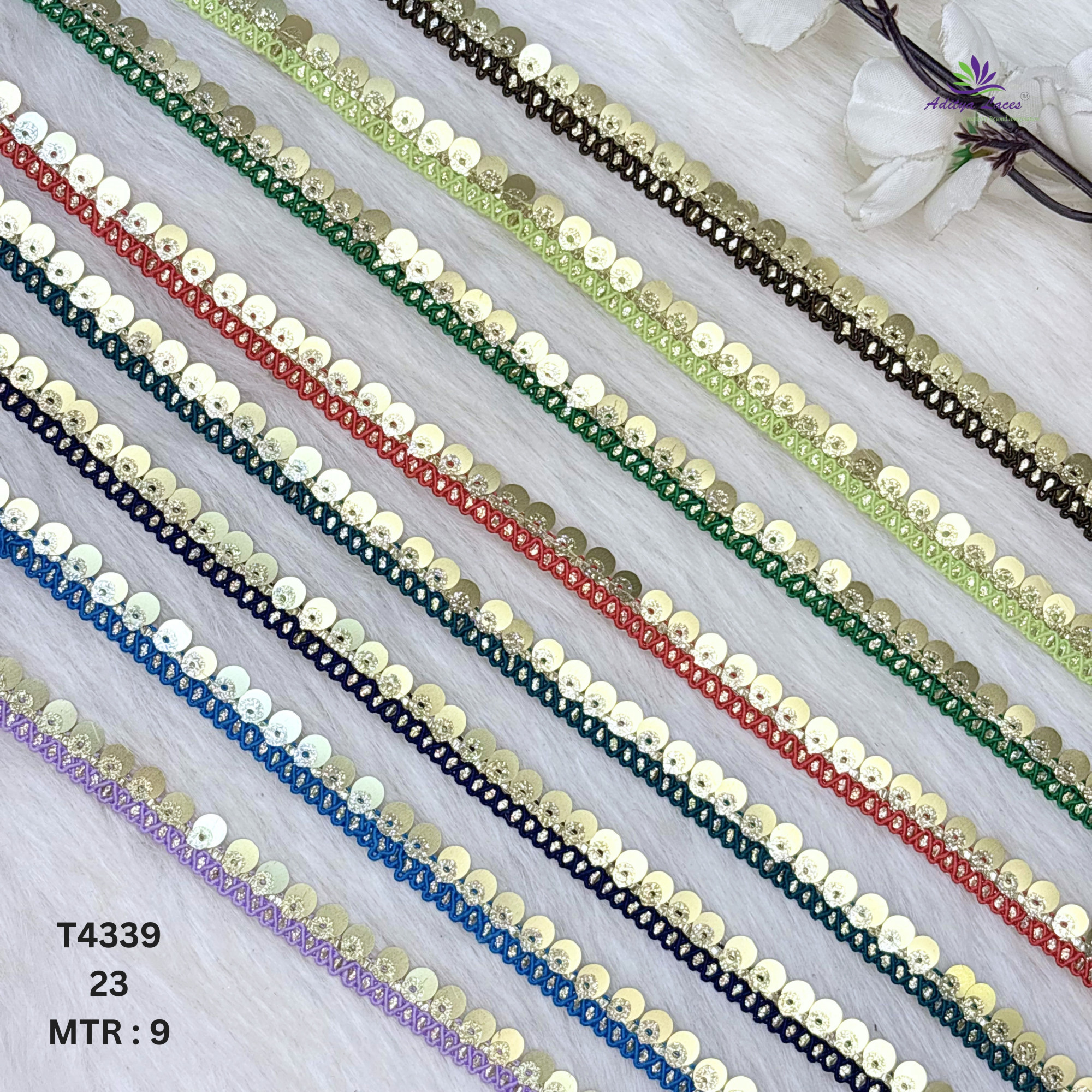 Mix Readymade Laces For Dress And Bridal Lehnga