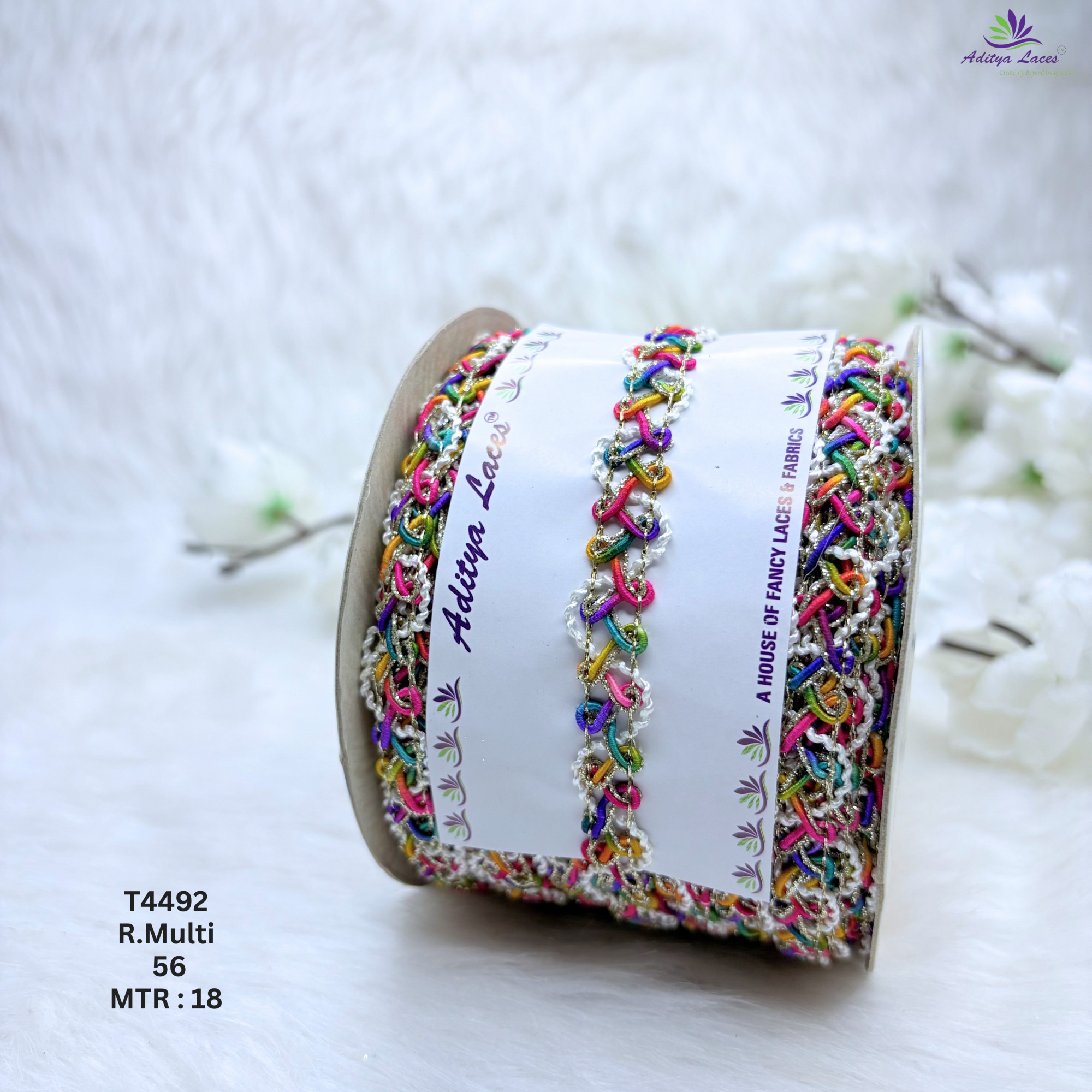 Designer Readymade Criss-Cross Embroidery Lace Border for Sarees Ethnic Wear - Metallic Fashion Trim