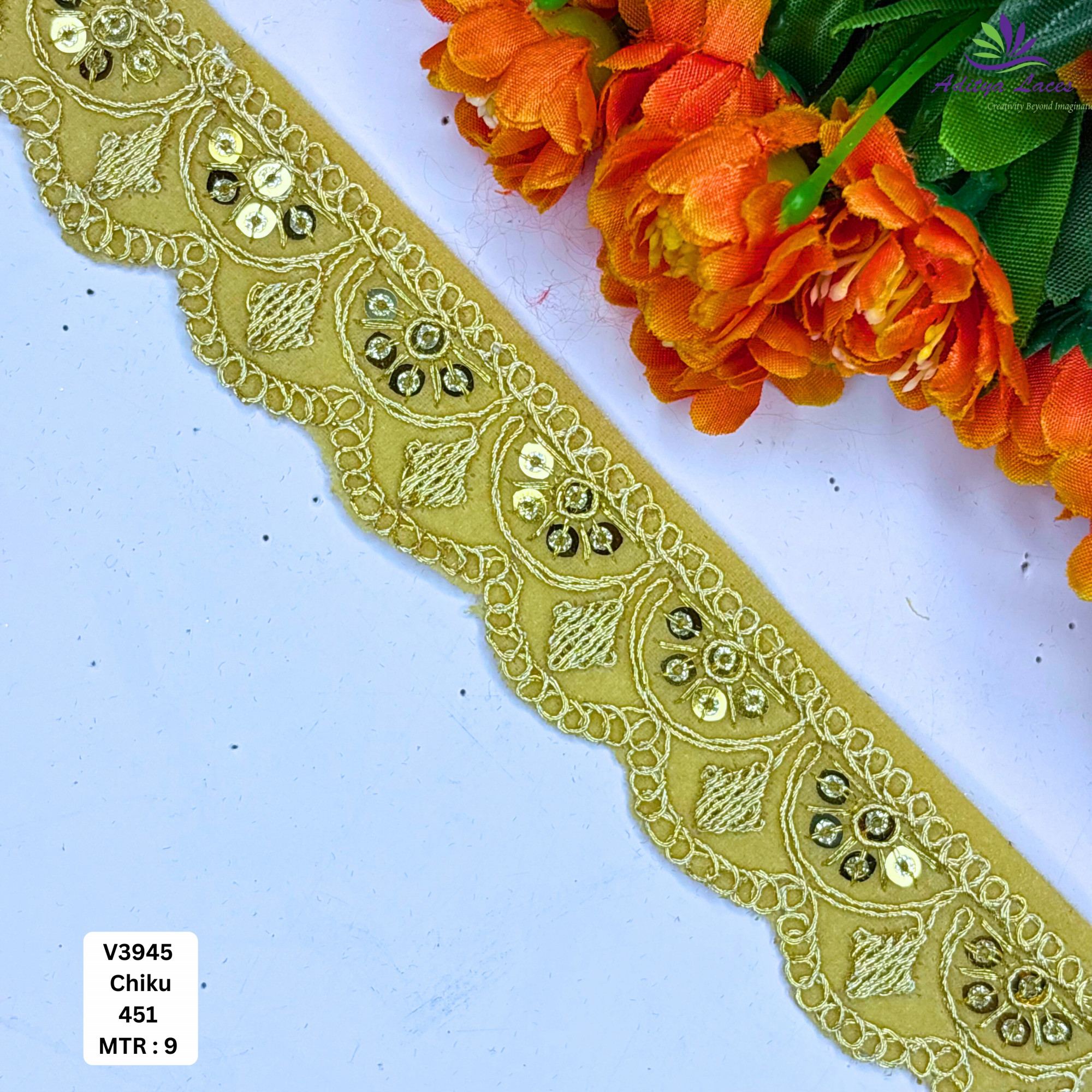Velvet Multicolor Embroidery Lace Trim Collection Designer Saree Border Bridal Beads Lace Decorative Fashion Trim