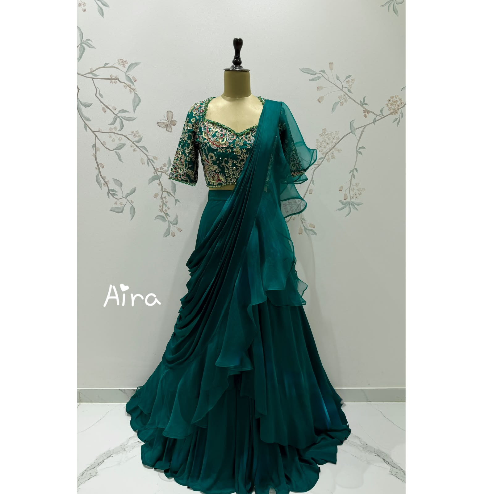 Emerald Enchant Drape