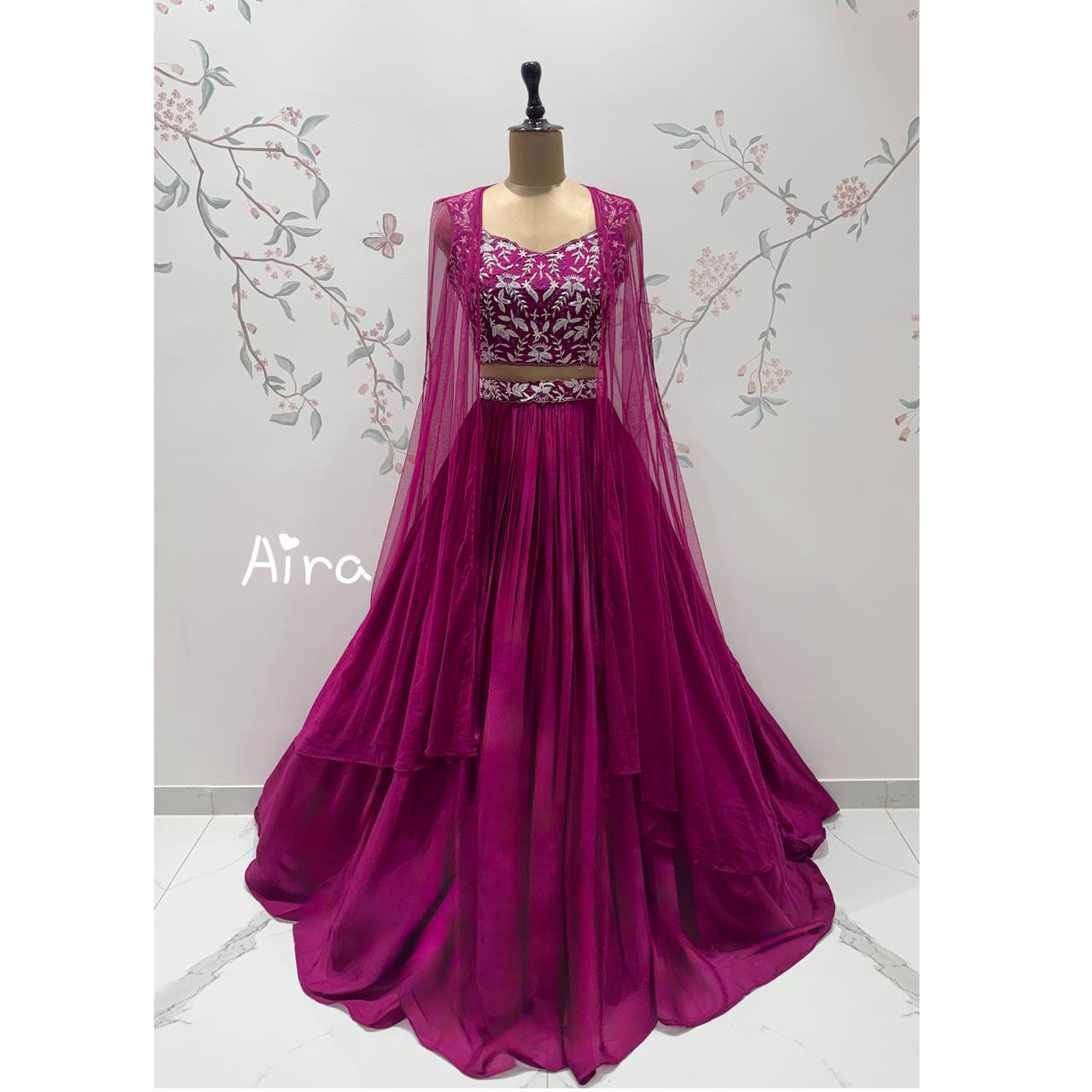 Megenta Purple Croptop