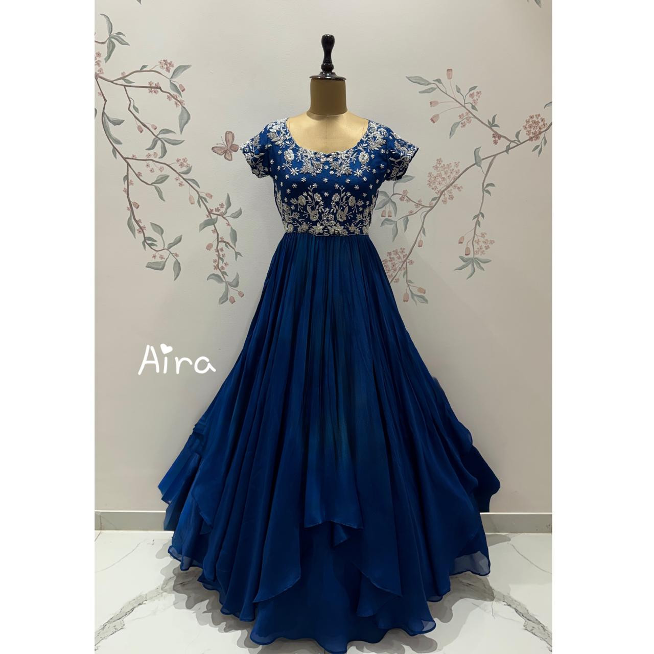 Moonlight Sapphire Gown