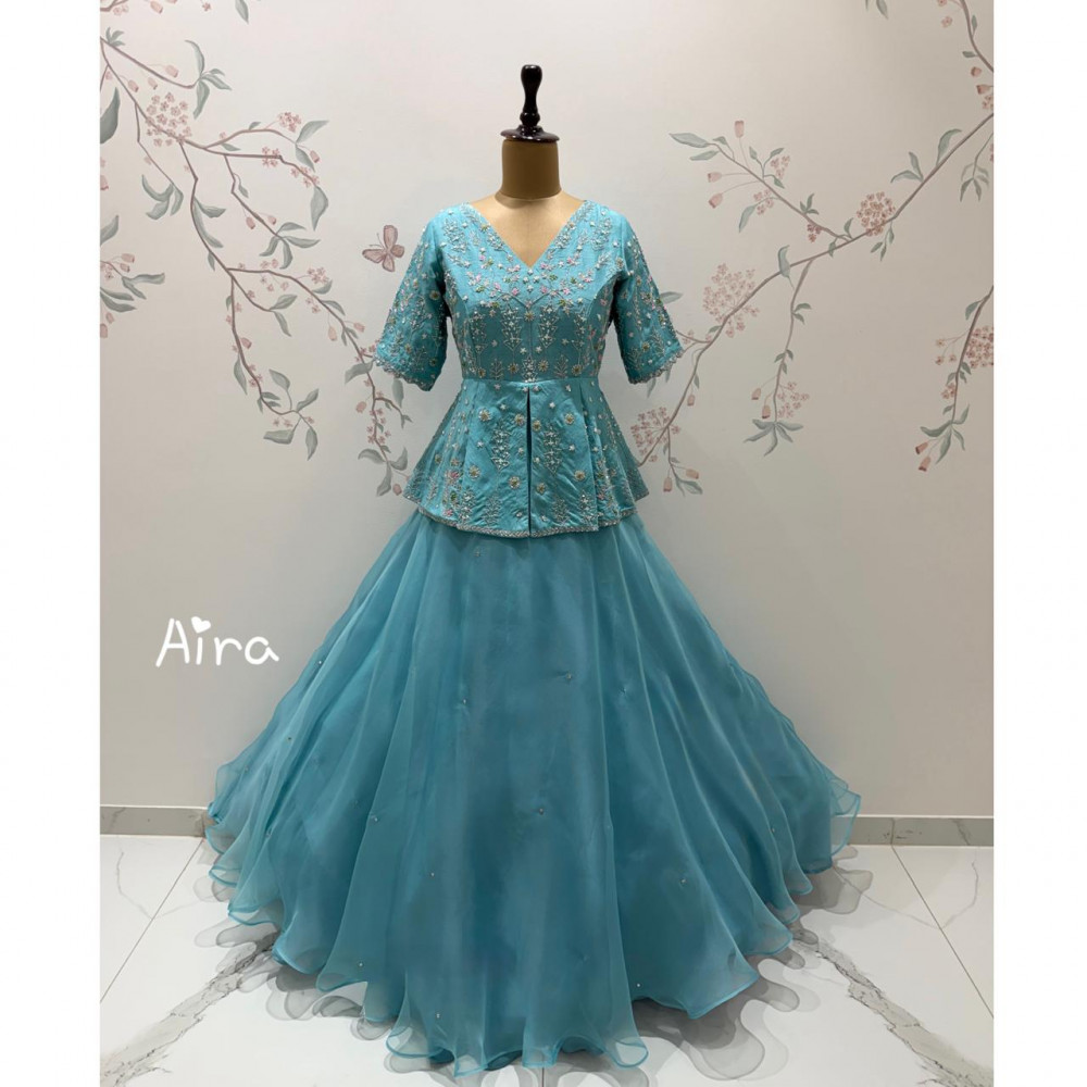 Image of Powder Pearl Peplum