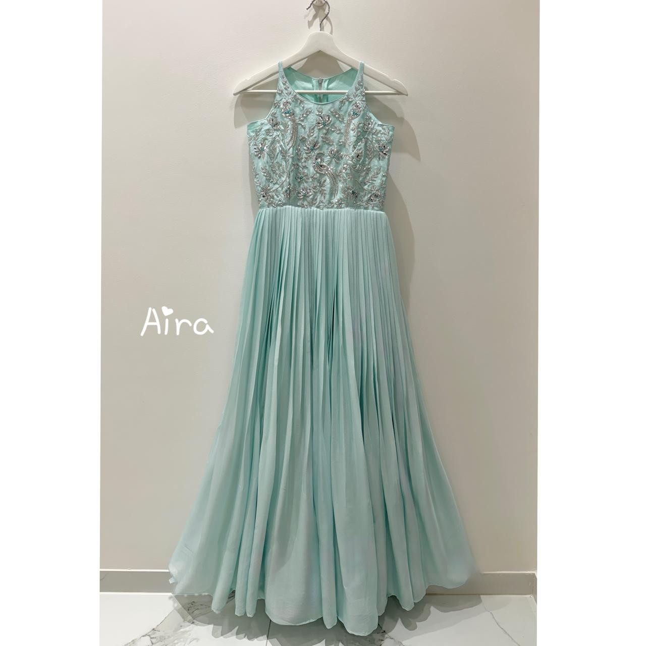 Frosted Aqua dress