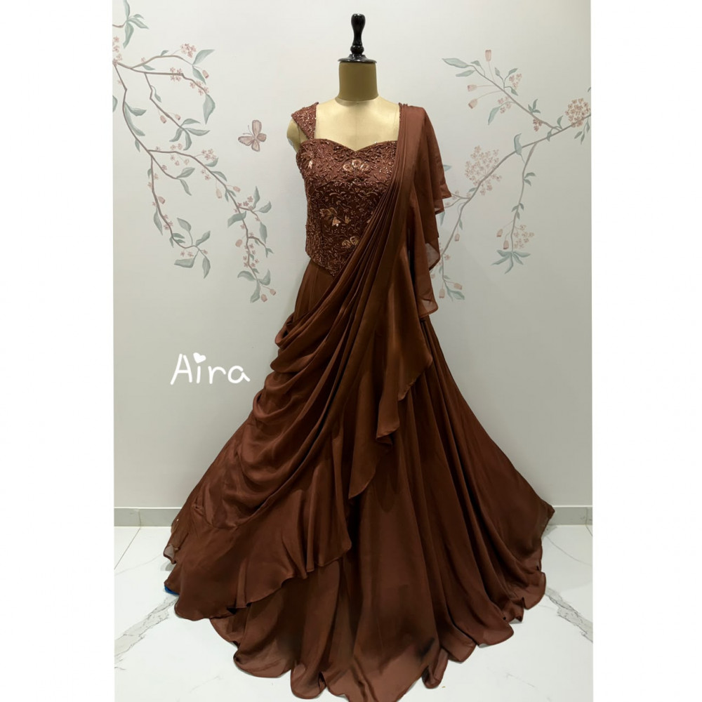 Image of Earthy Elegance Drapesaree