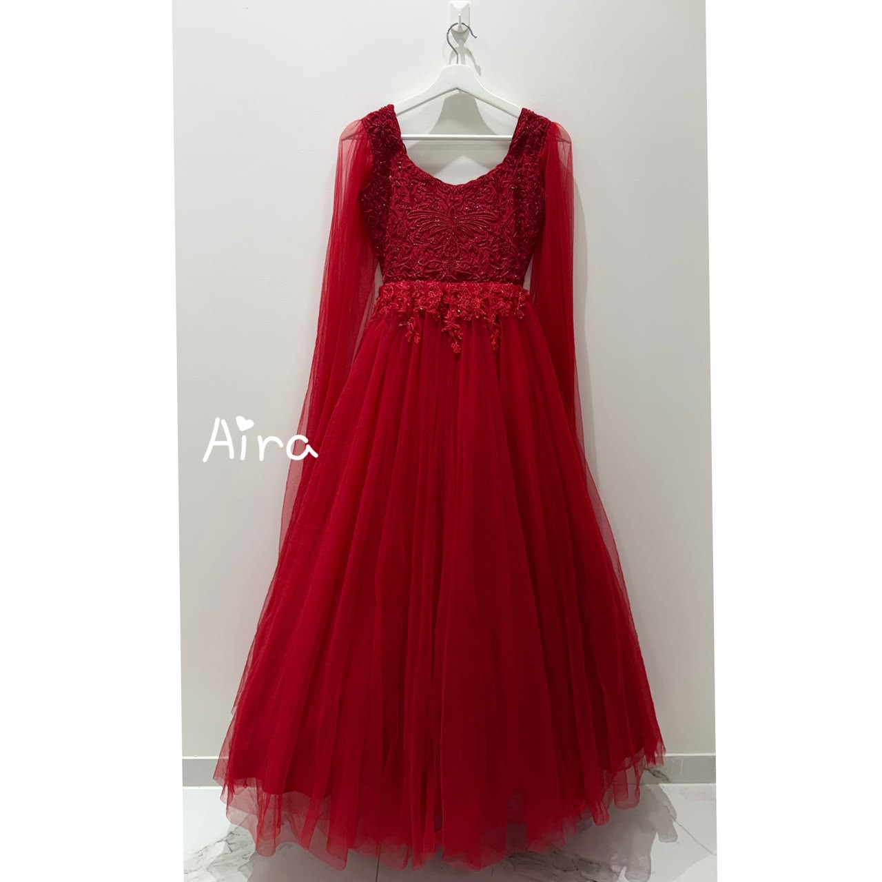 Scarlet Red Gown