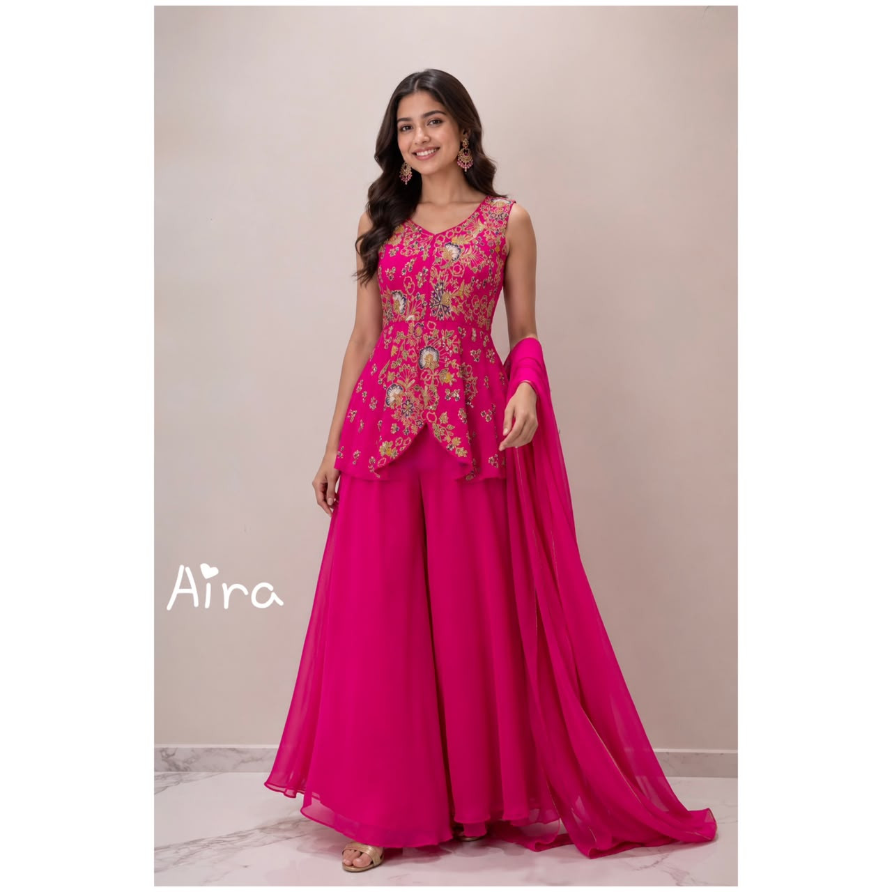 Pink Meadow Sharara