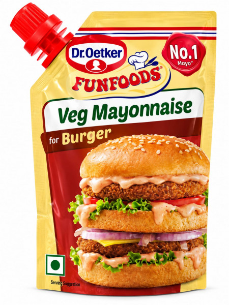 Image of Dr. Oetker Veg Mayonnaise Burger 100g