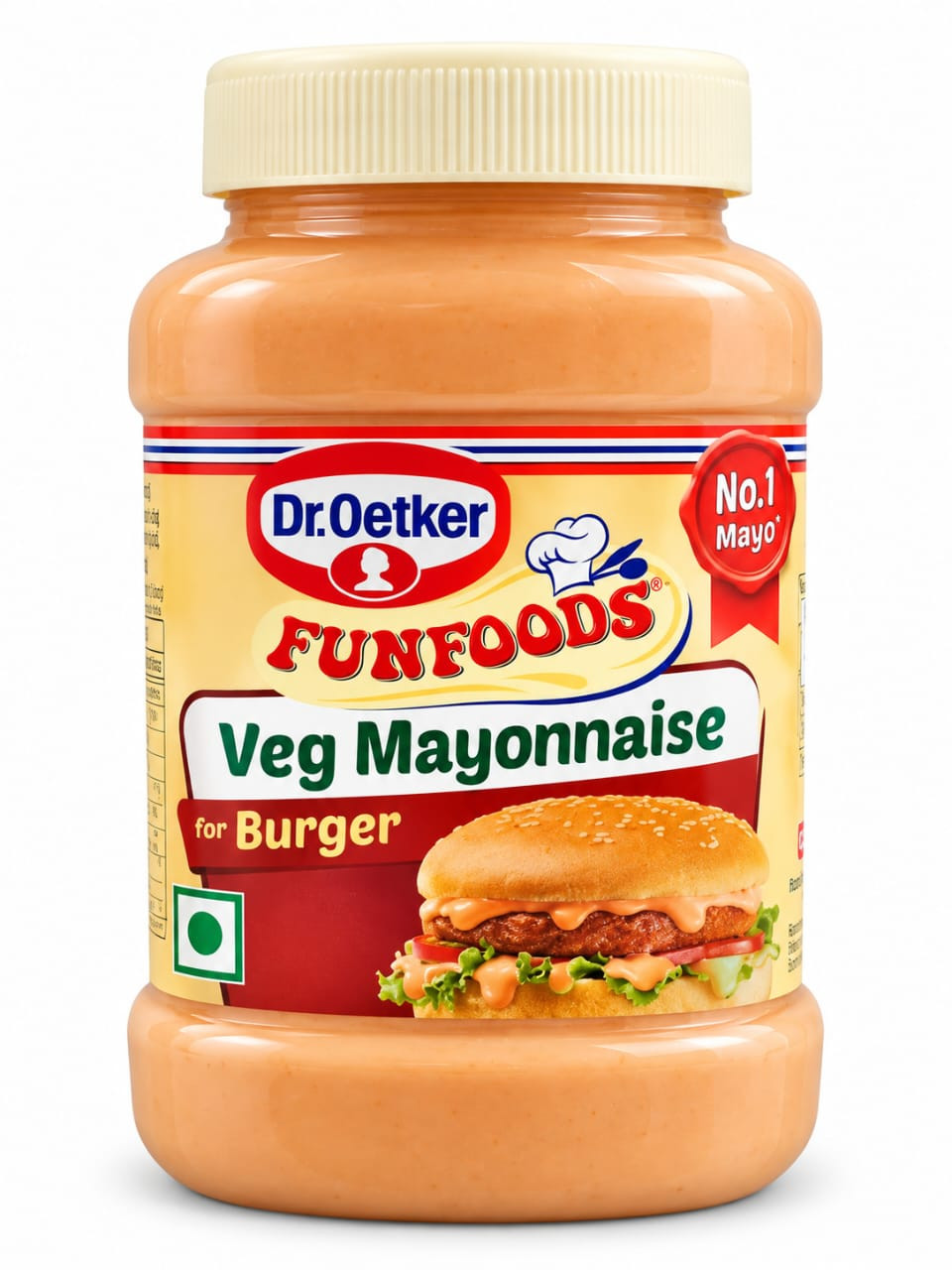 Dr. Oetker Veg Mayonnaise Burger 250g