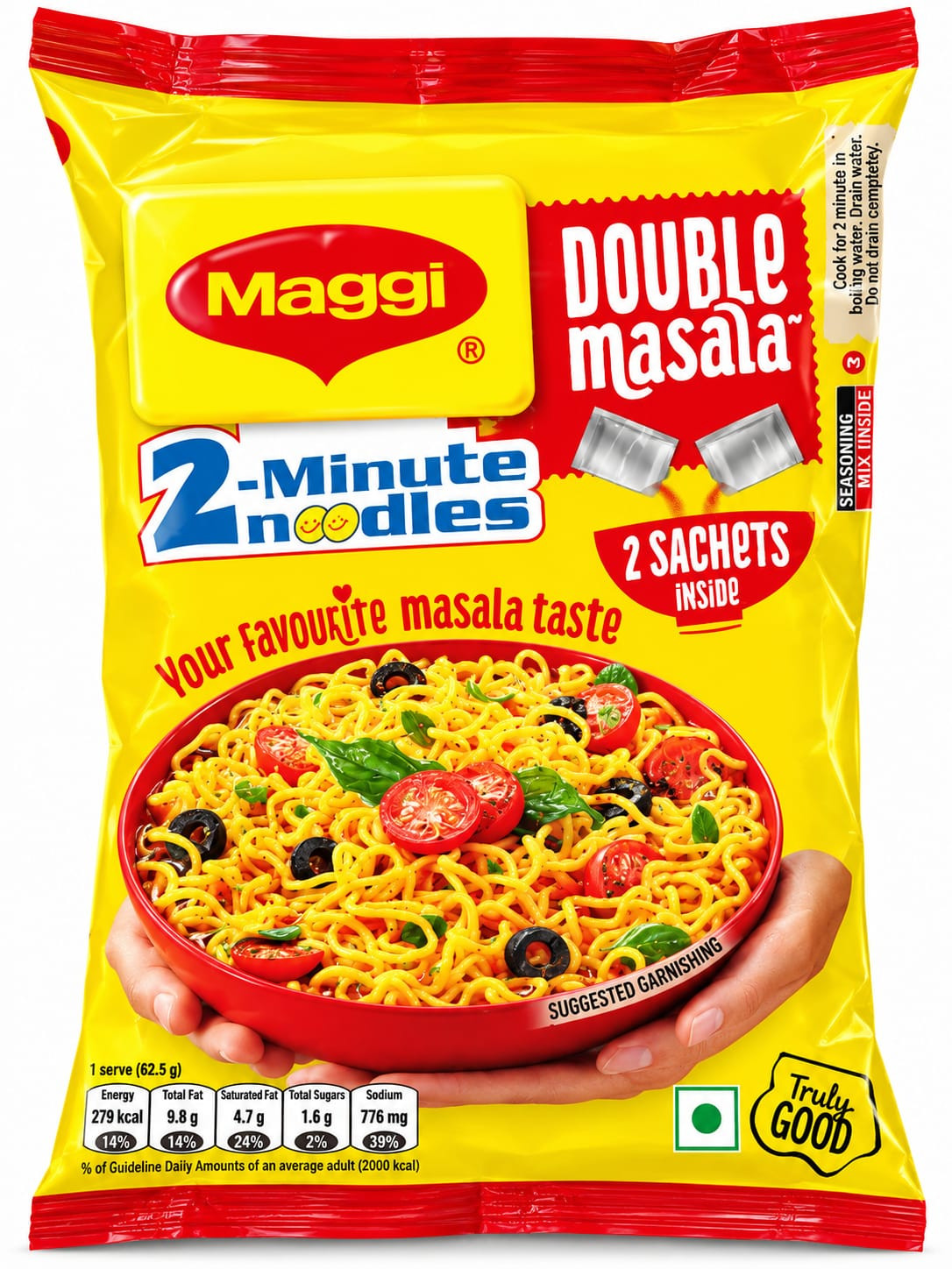 Maggi Double Masala Noodles 95g