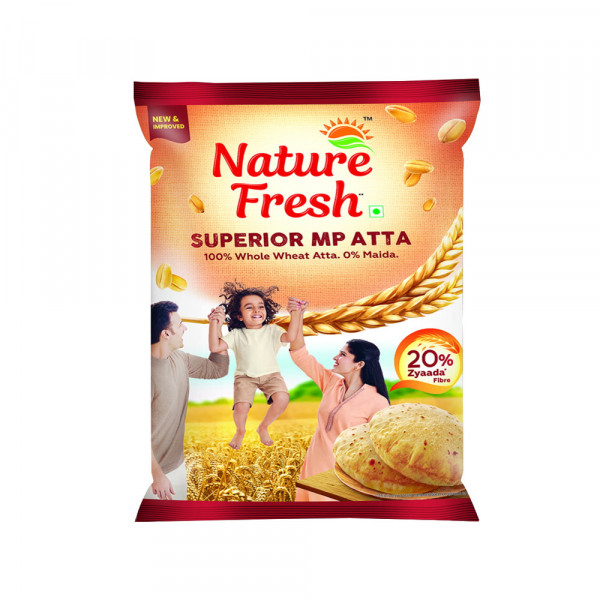 Image of Nature Fresh Sampoorna Superior MP Wheat Atta