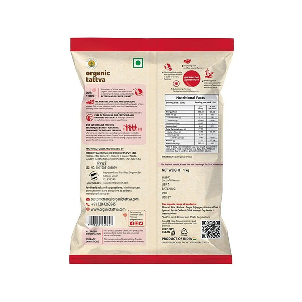 Organic Tattva Wheat Organic Atta