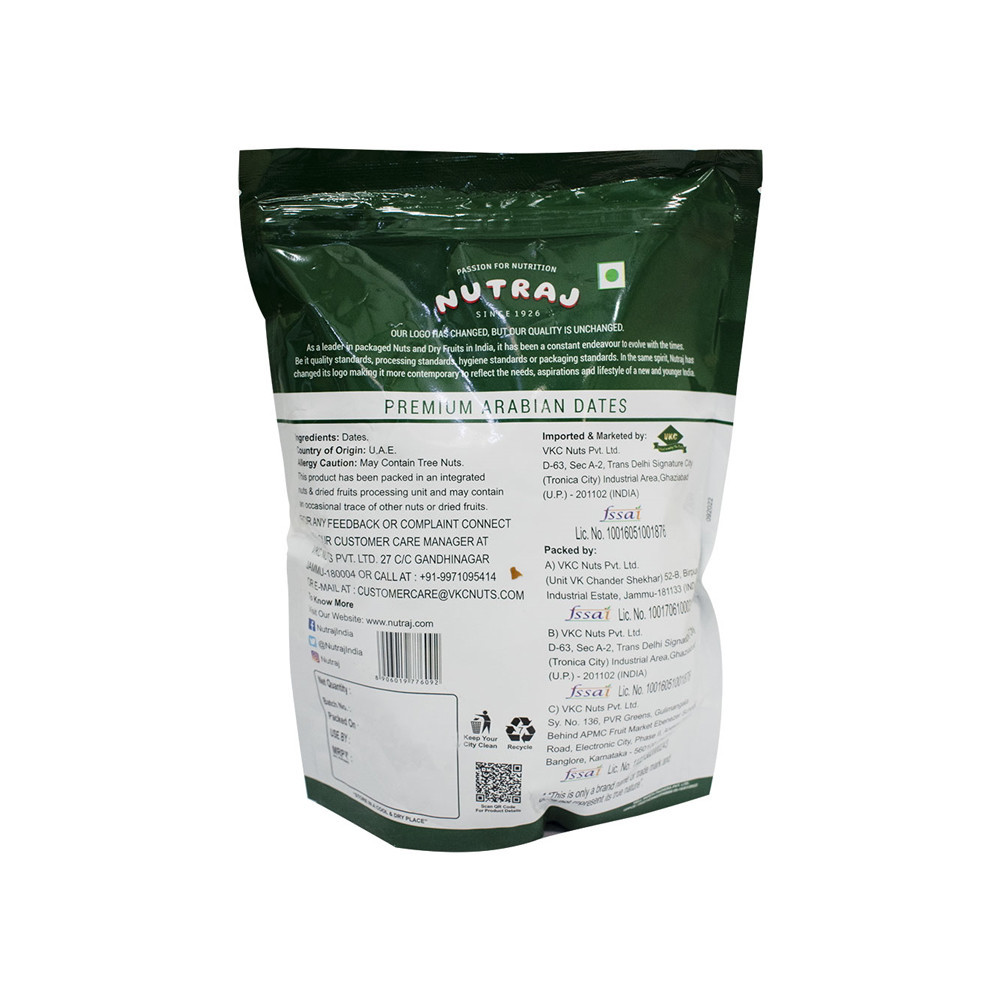 Nutraj Arabian Premium Seeded Dates
