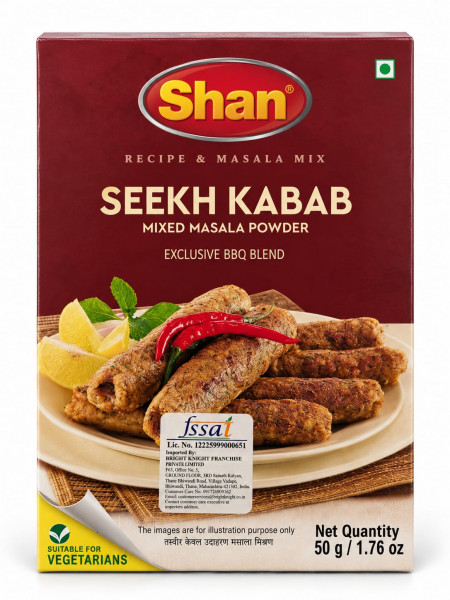 Image of Shan Seekh Kabab Masala Powder 50g
