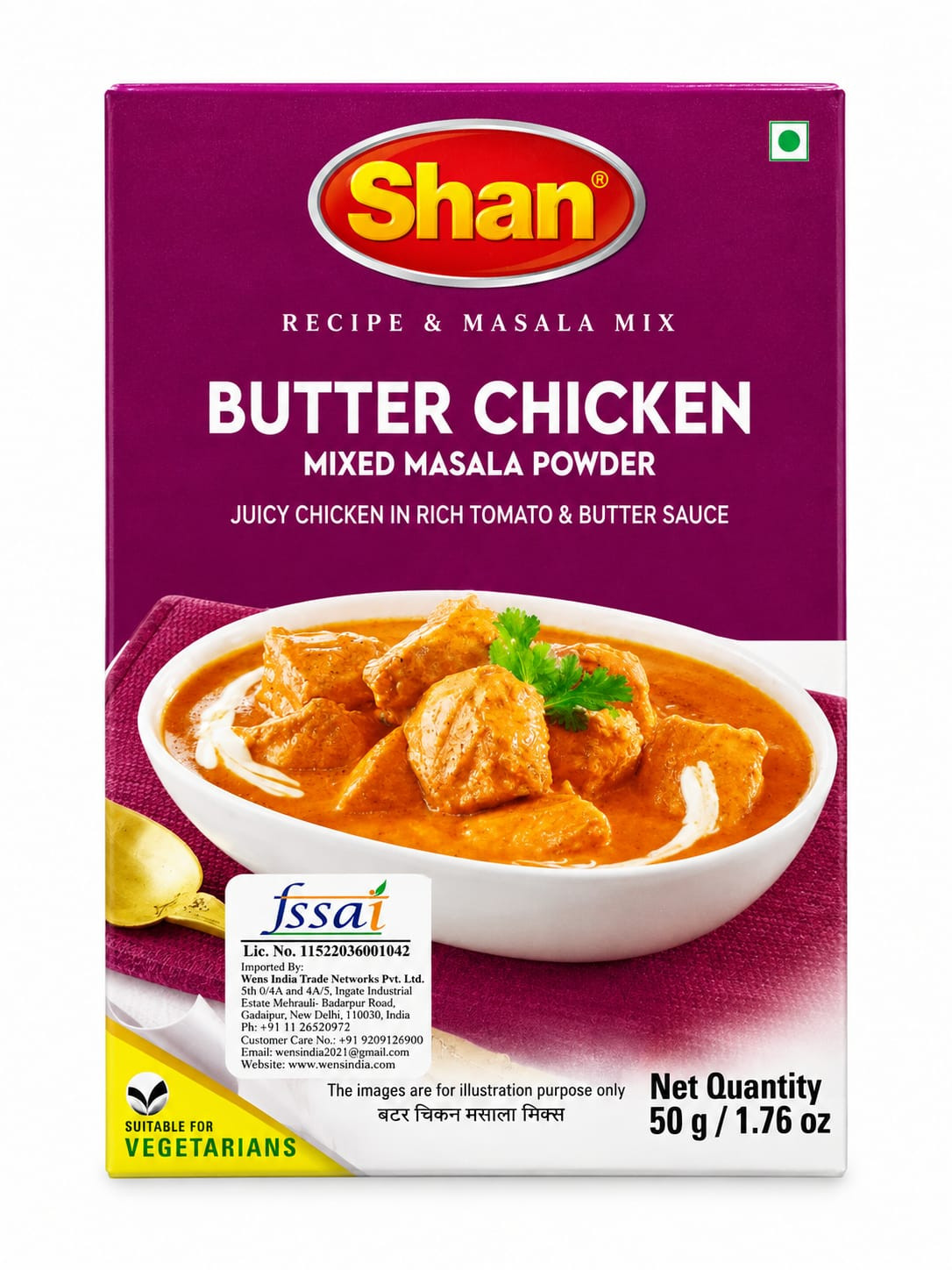 Shan Butter Chicken Masala Powder 50g