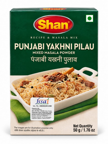 Image of Shan Punjabi Yakhni Pilau Masala Powder 50g