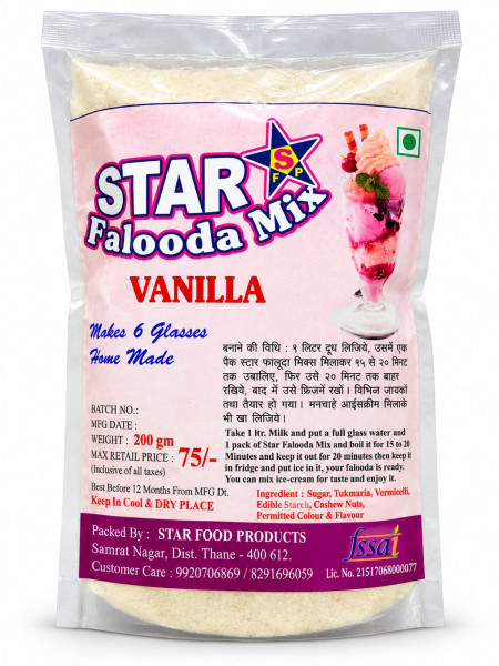 Image of Star Falooda Mix Vanilla  200gm