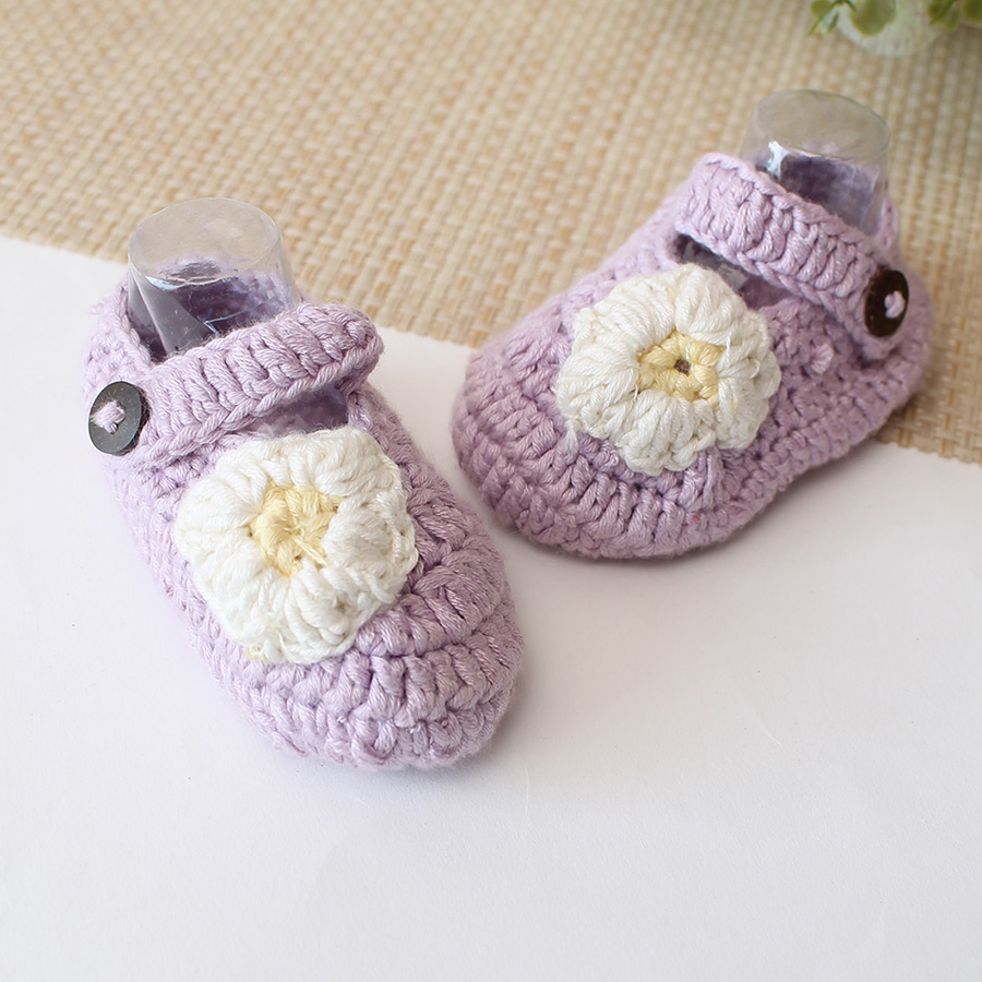 cotton bamboo baby booties
