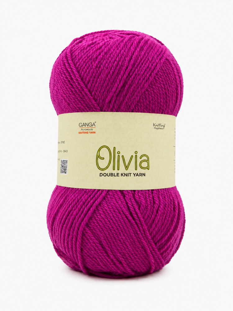 Image of Ganga Olivia 100 grams - Shade OLV025 - Magenta
