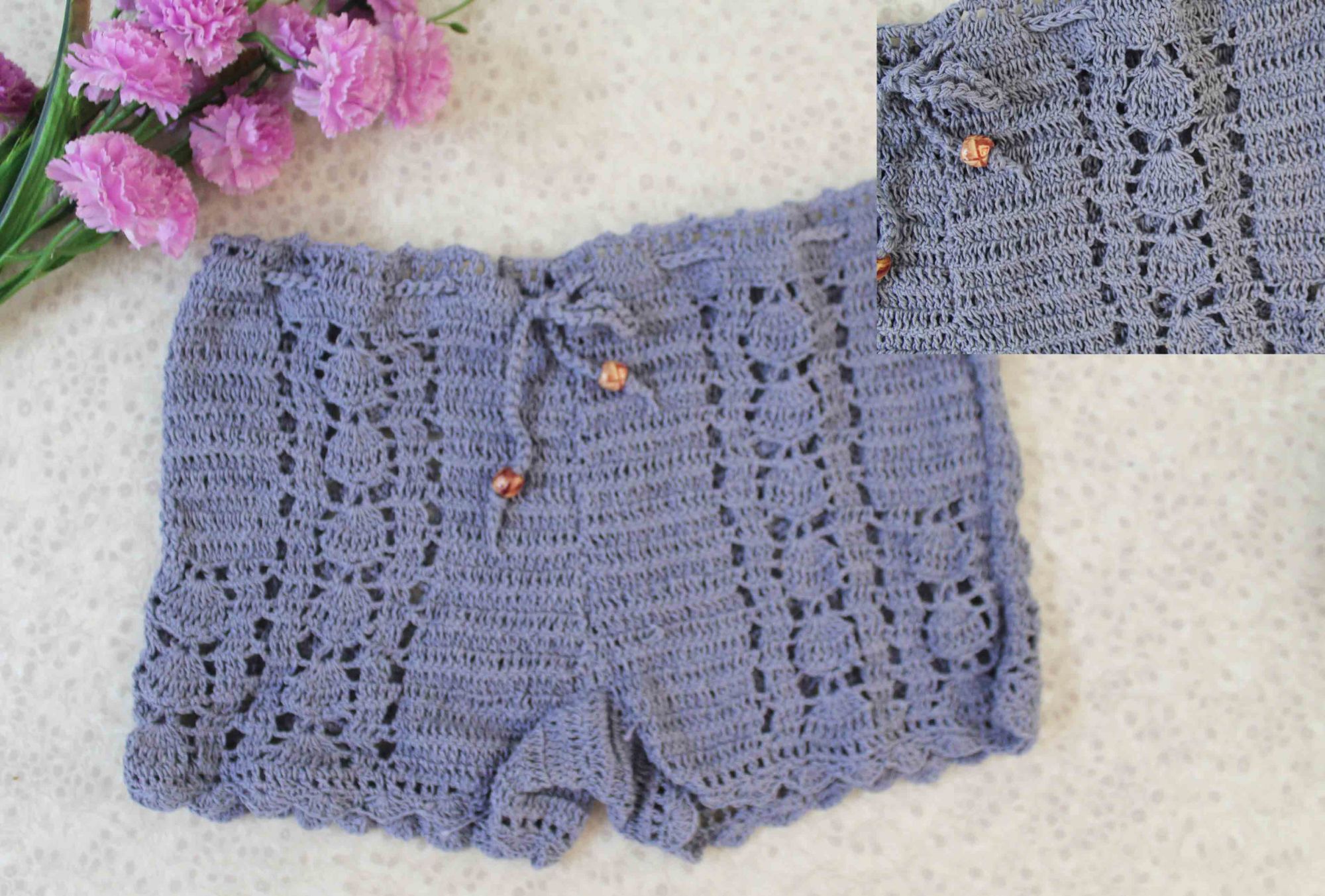 Attractive Grey Shorts for Girls