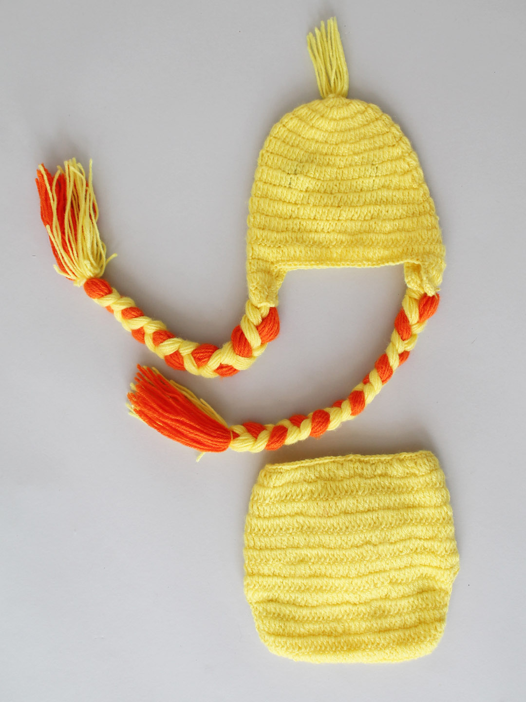 Bird Newborn Portrait Props - Yellow Easter Photo Props