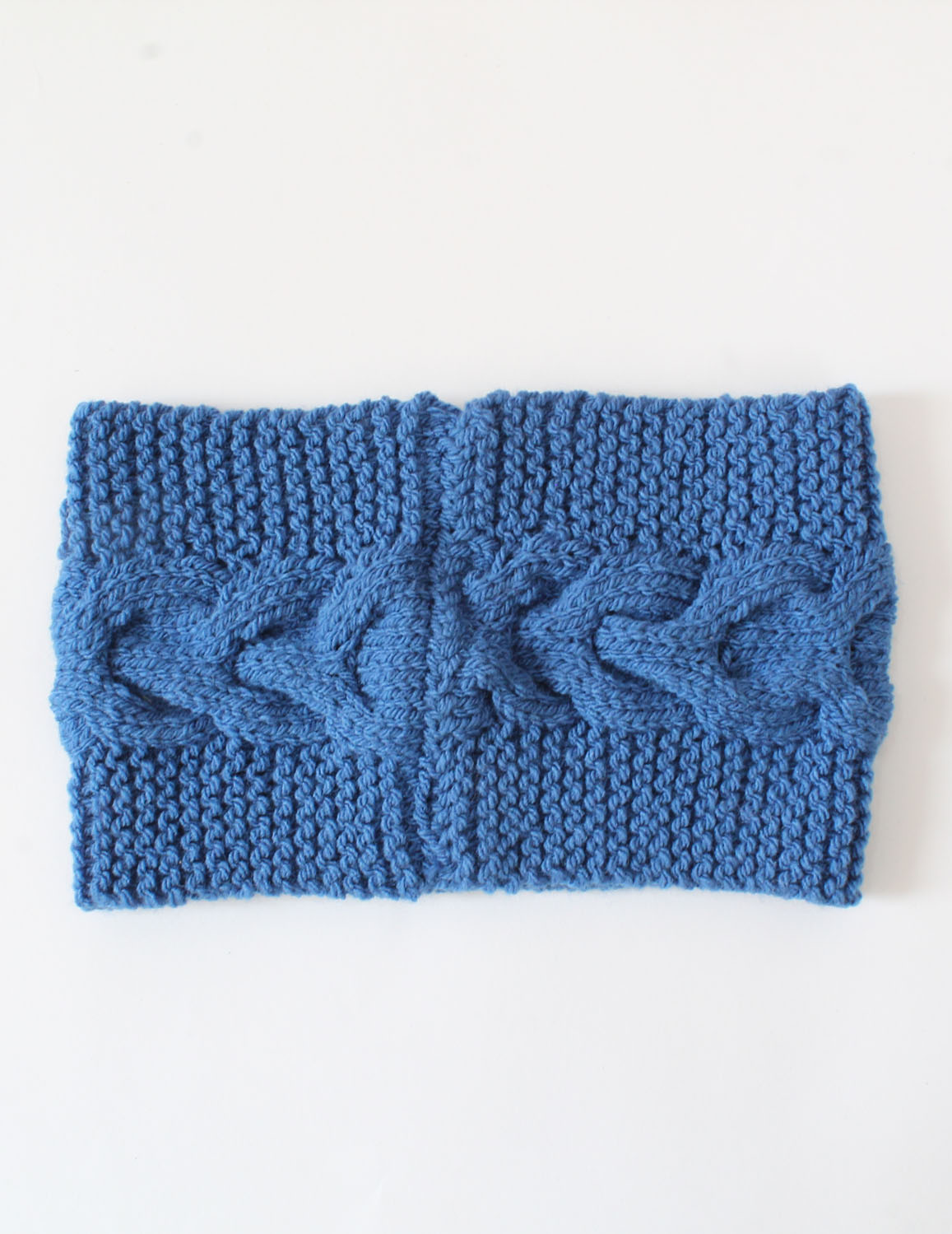 Velvery Handmade Womens Self Design Headwrap-Blue