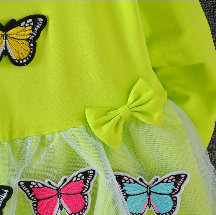 Butterfly  Applique Set for Girls