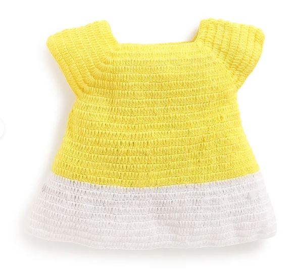 Yellow Kitty Midi with Cap