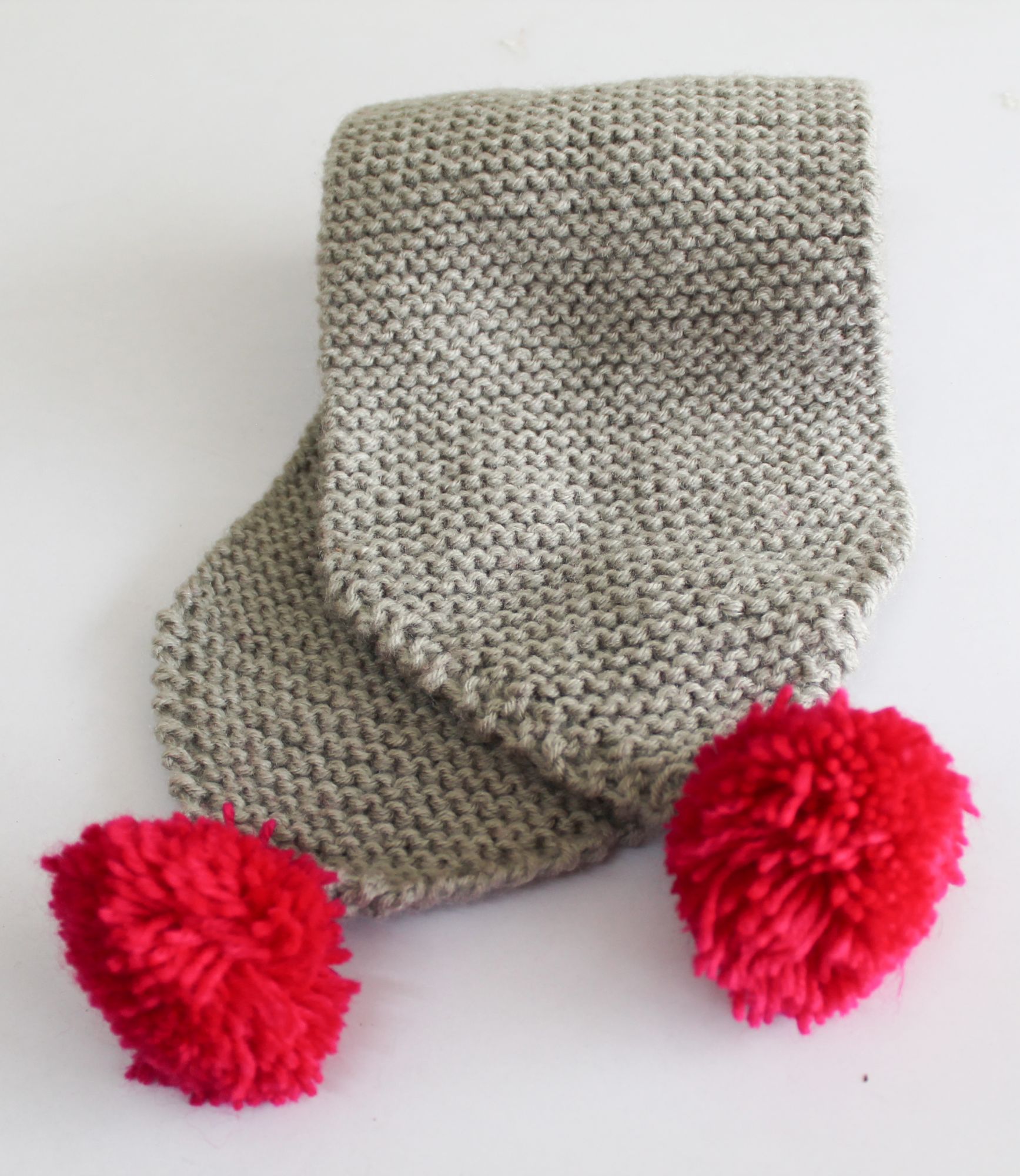 Woonie Handmade Muffler - Grey