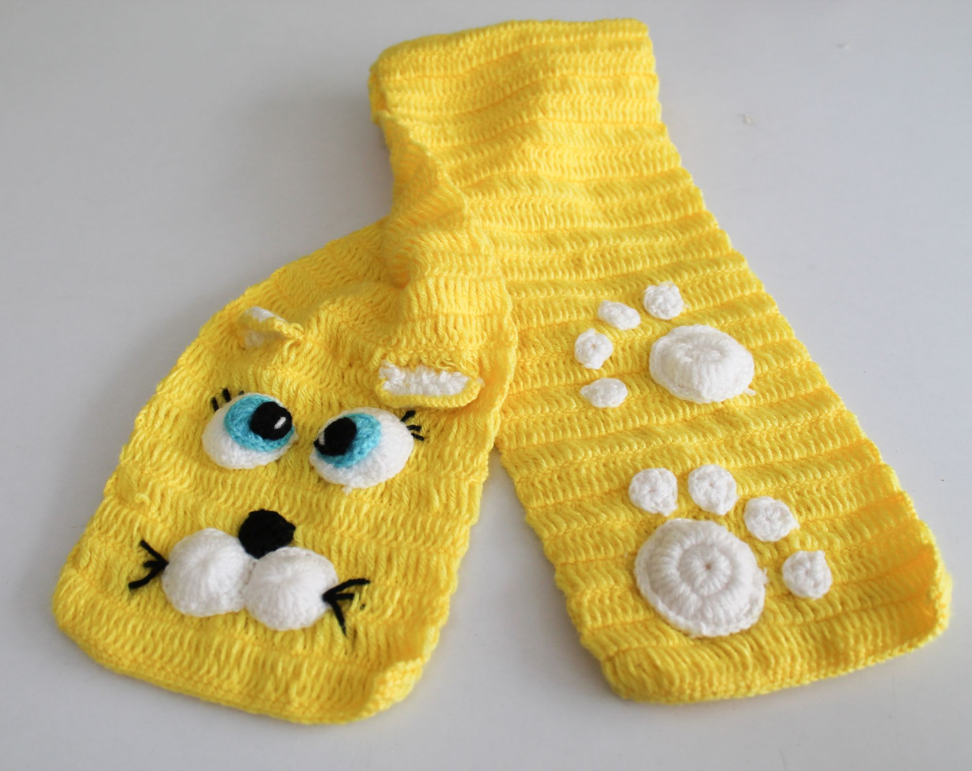 Woonie Handmade Muffler - Yellow