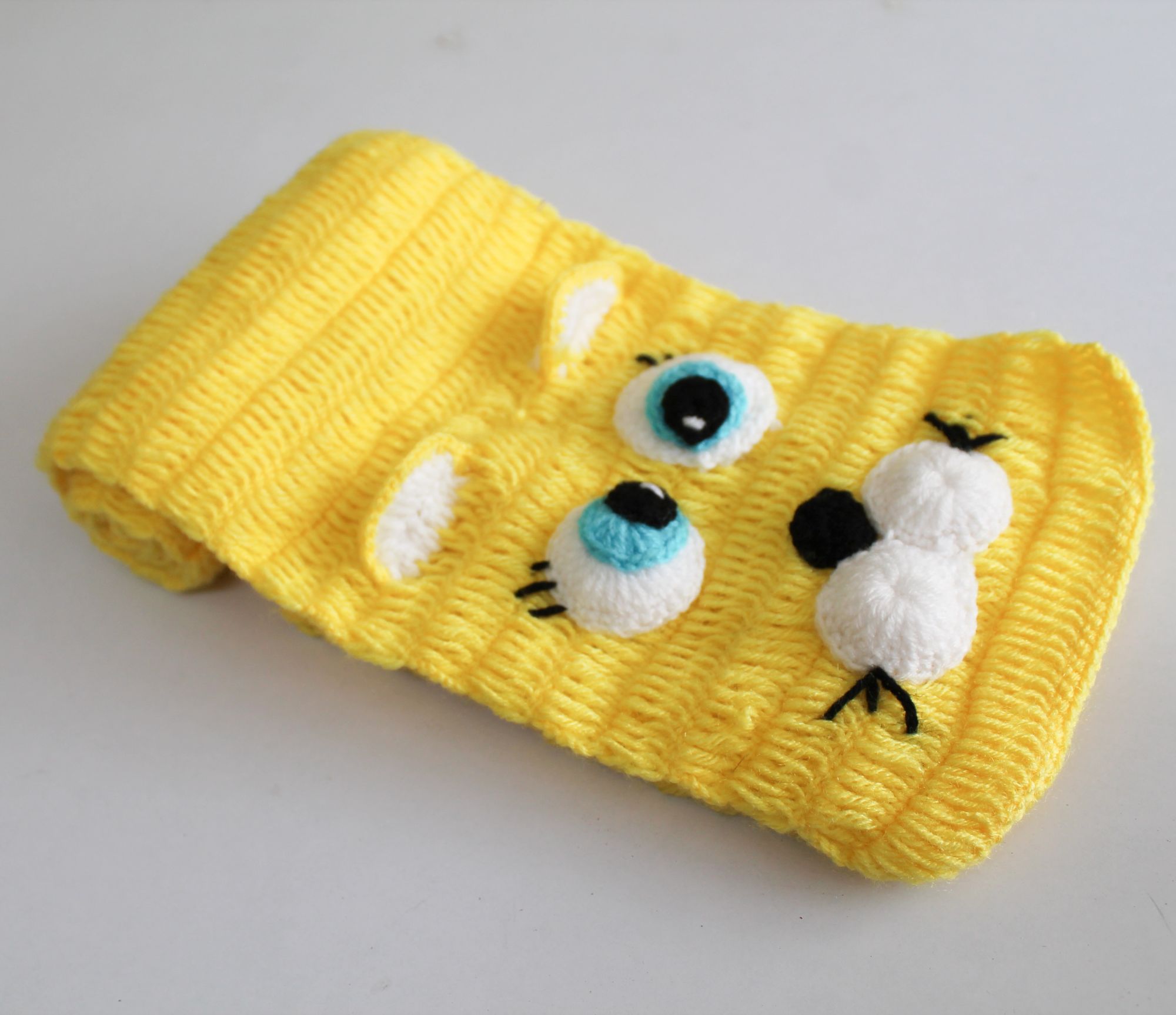 Woonie Handmade Muffler - Yellow