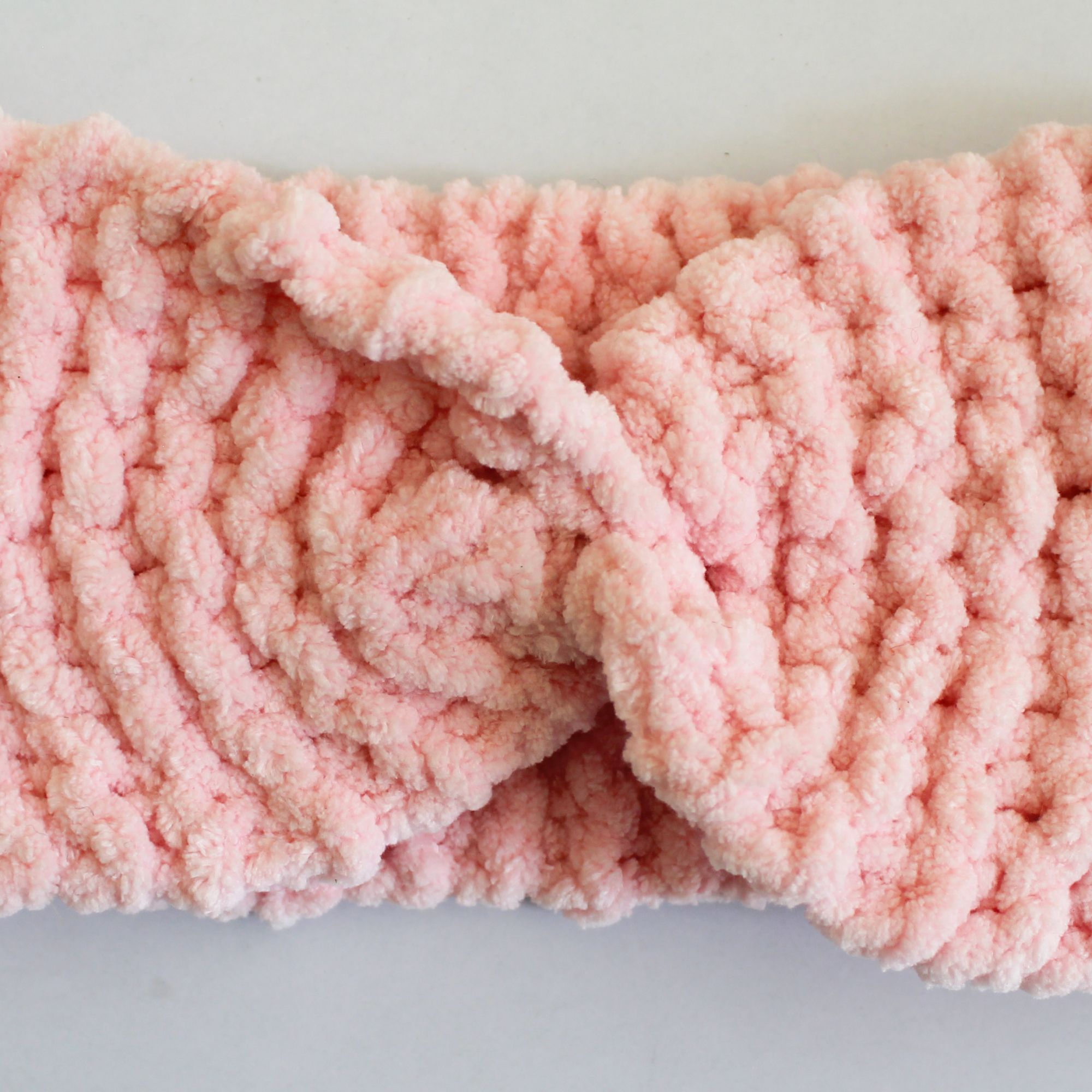 Woonie Handmade Woollen Twisted Headband - Pink