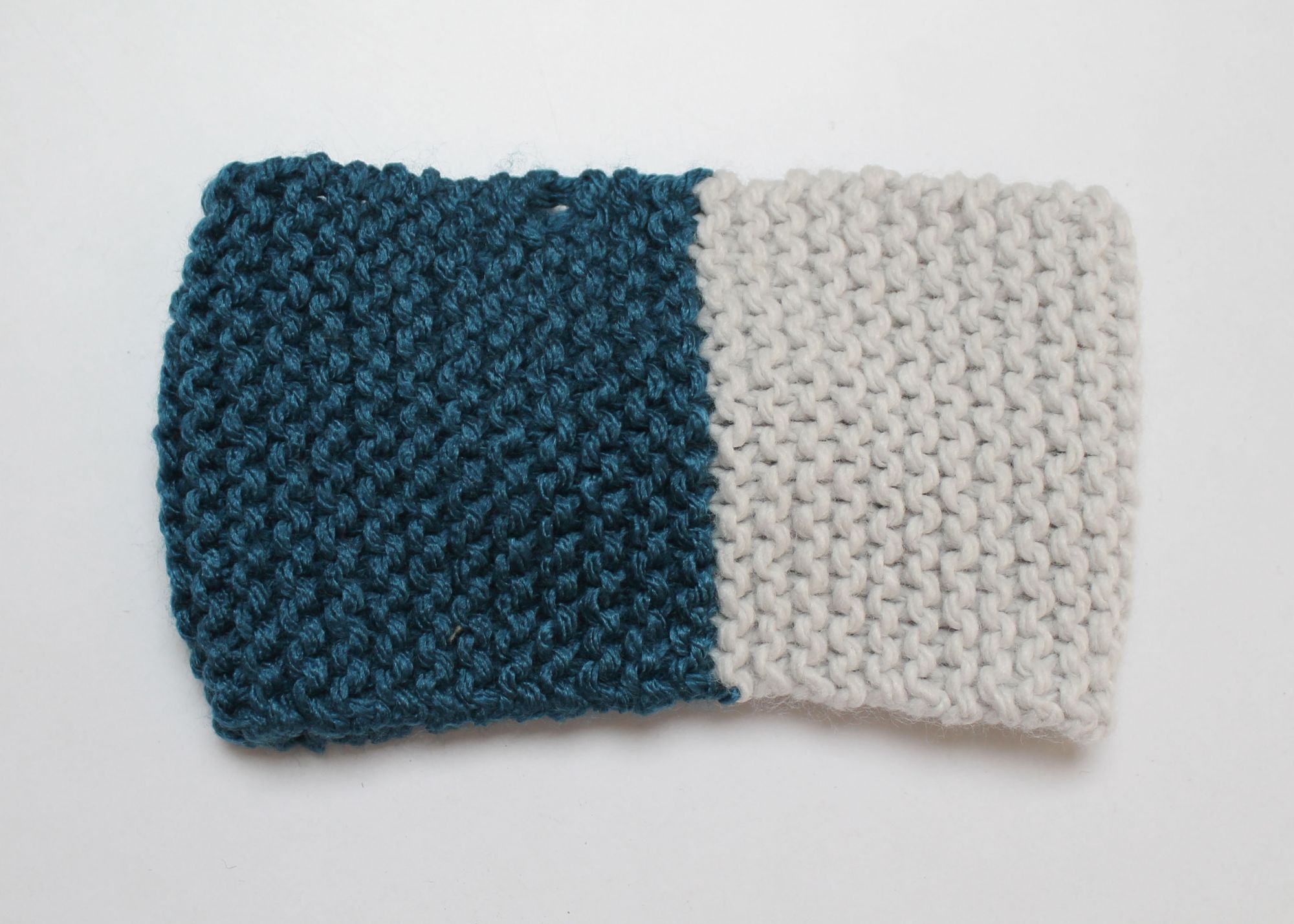 Woonie Handknit Twisted Knot Headband - Grey