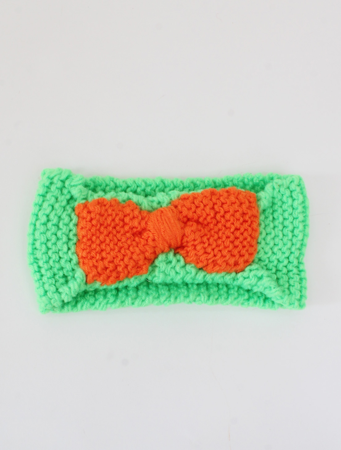 Woonie Cable Knit Headband - Brown