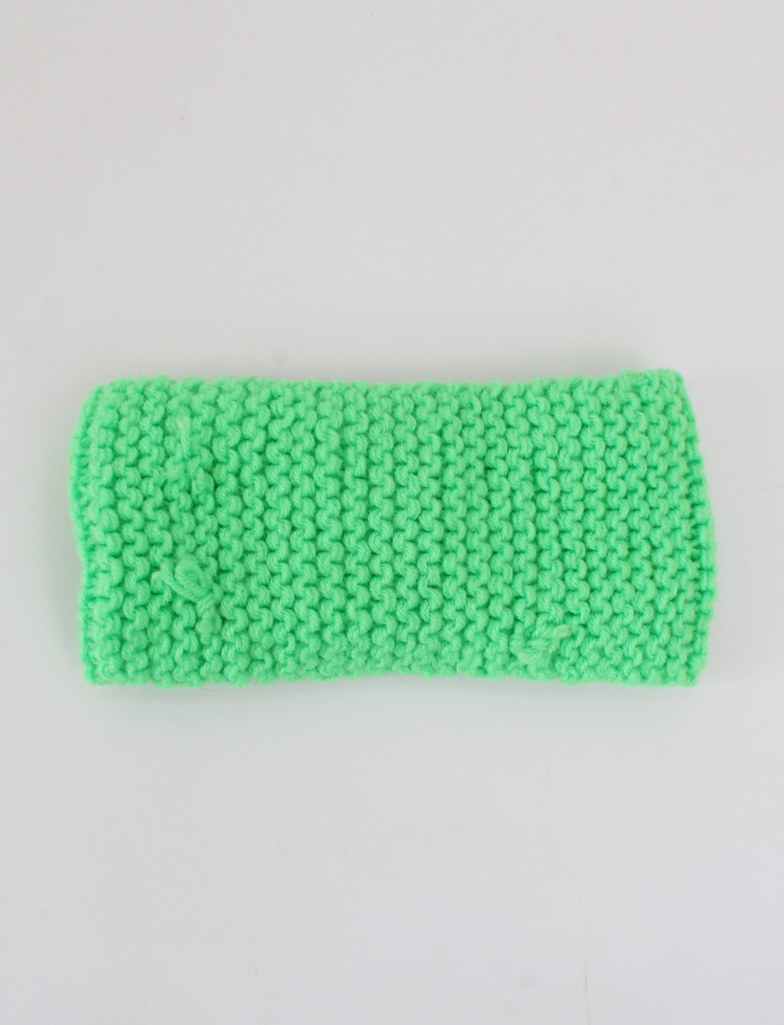 Woonie Cable Knit Headband - Brown
