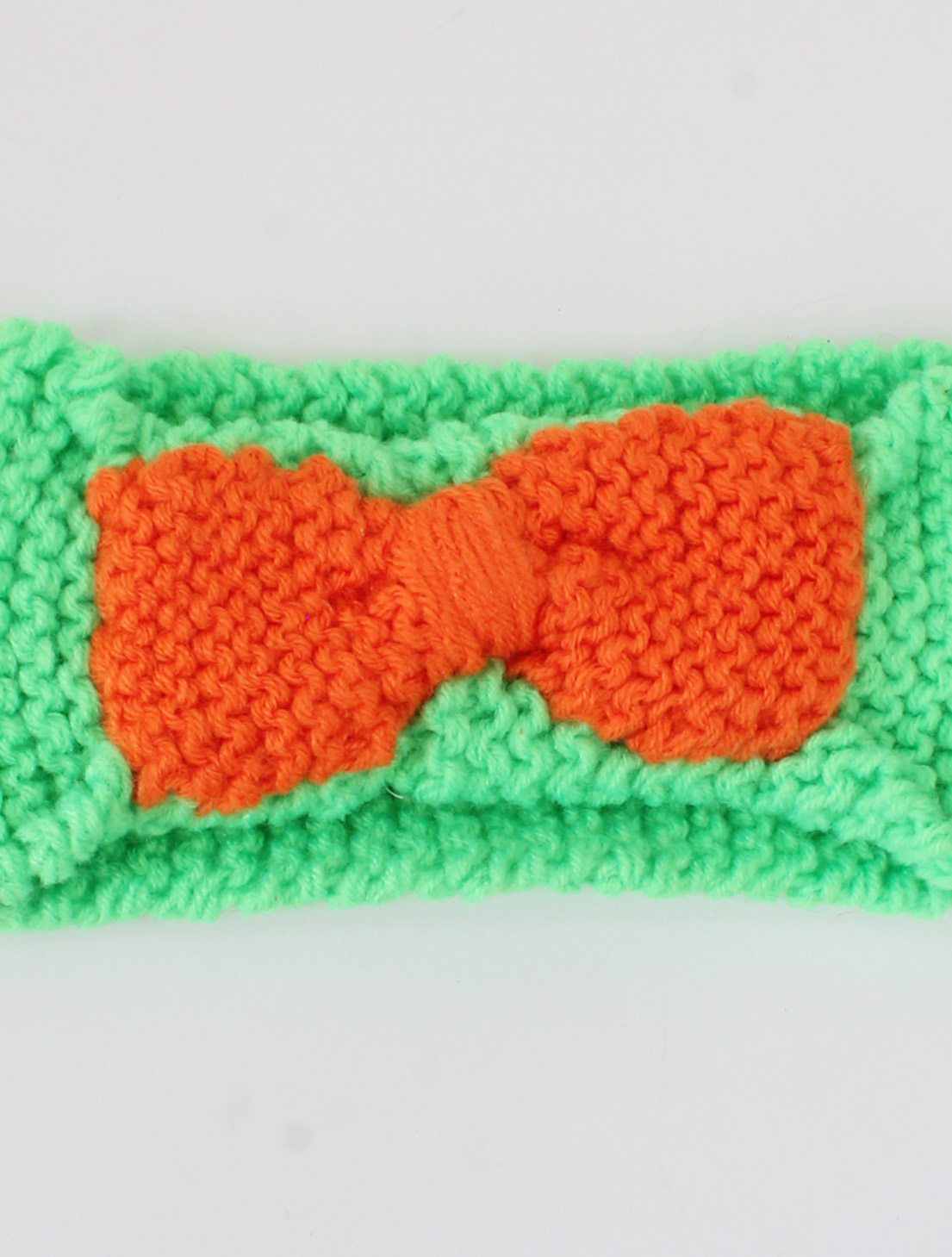 Woonie Cable Knit Headband - Brown