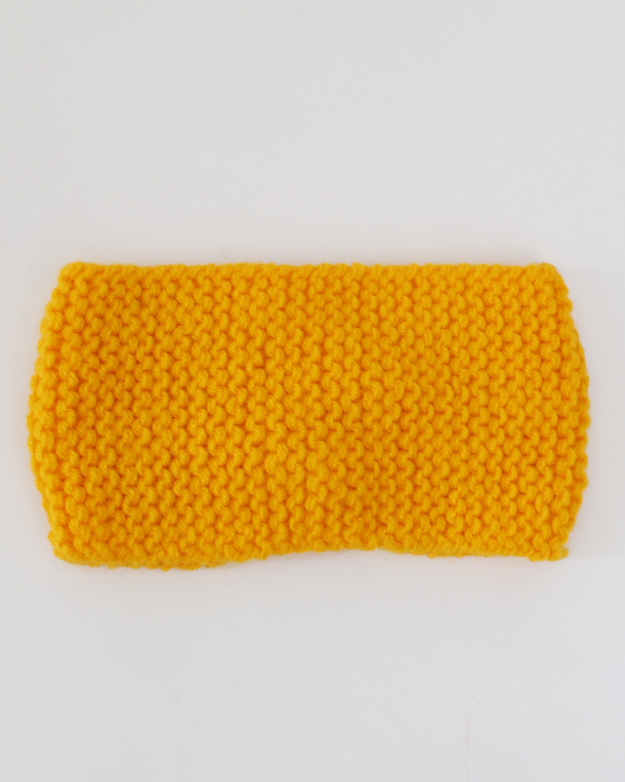 Woonie Handmade Twisted Knitted Headband - Yellow