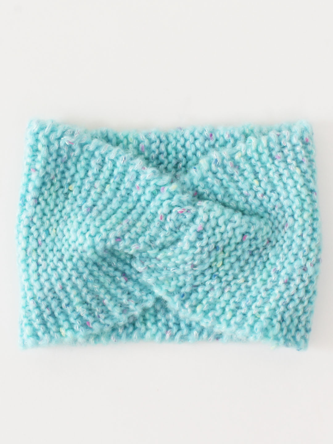 Woonie Handmade Twisted Knitted Headband-Green