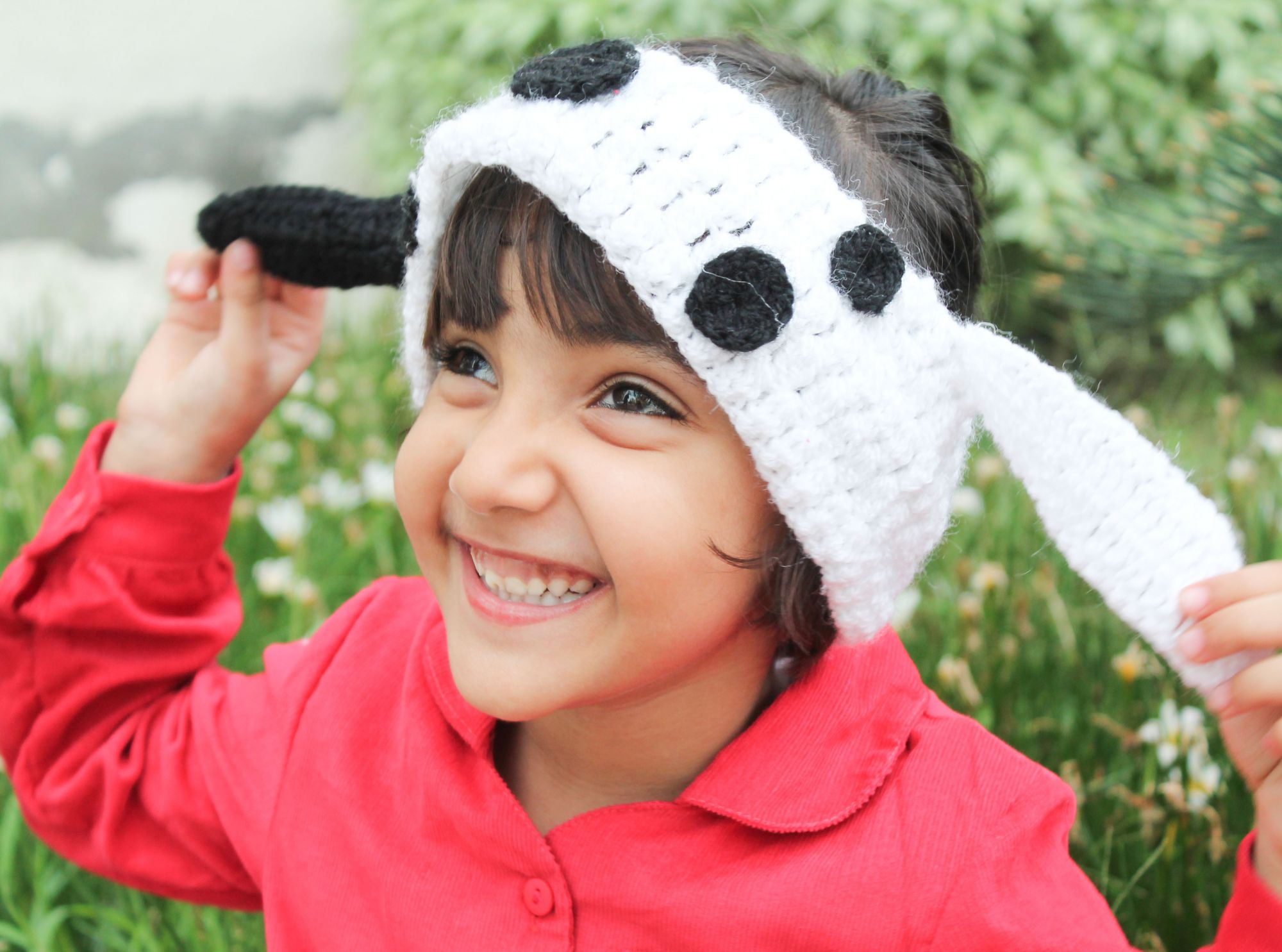 Handmade Woolen Earmuff for Kids