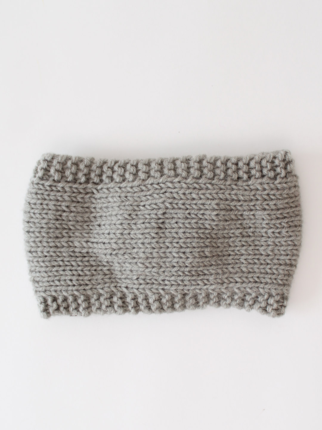 Woonie Self Design Headband - Grey