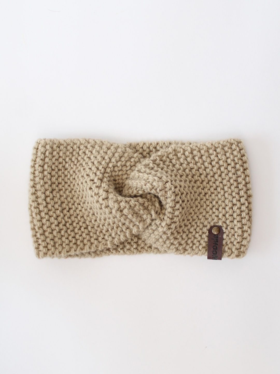 Woonie Self Design Headband - Beige