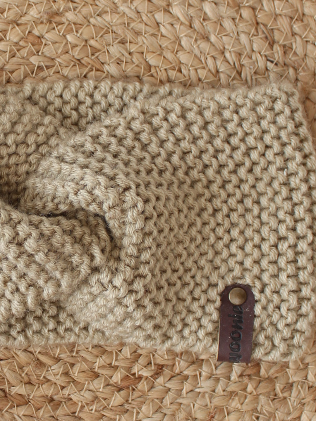 Woonie Self Design Headband - Beige