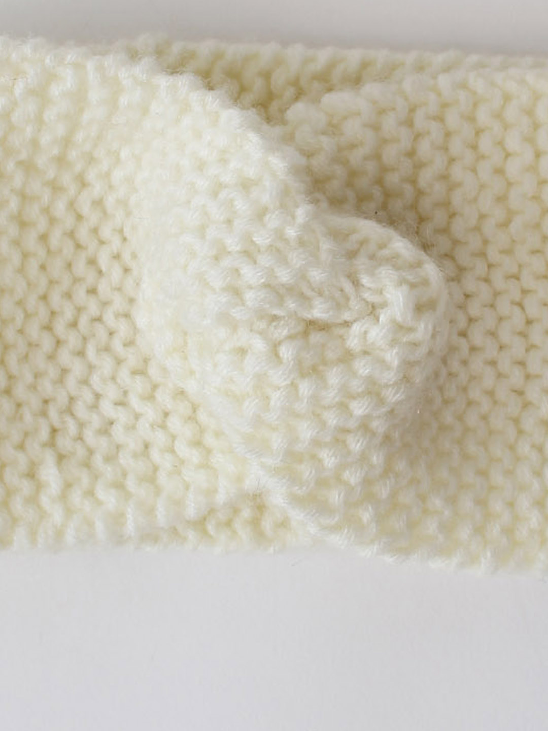 Woonie Knitted Headband - Cream