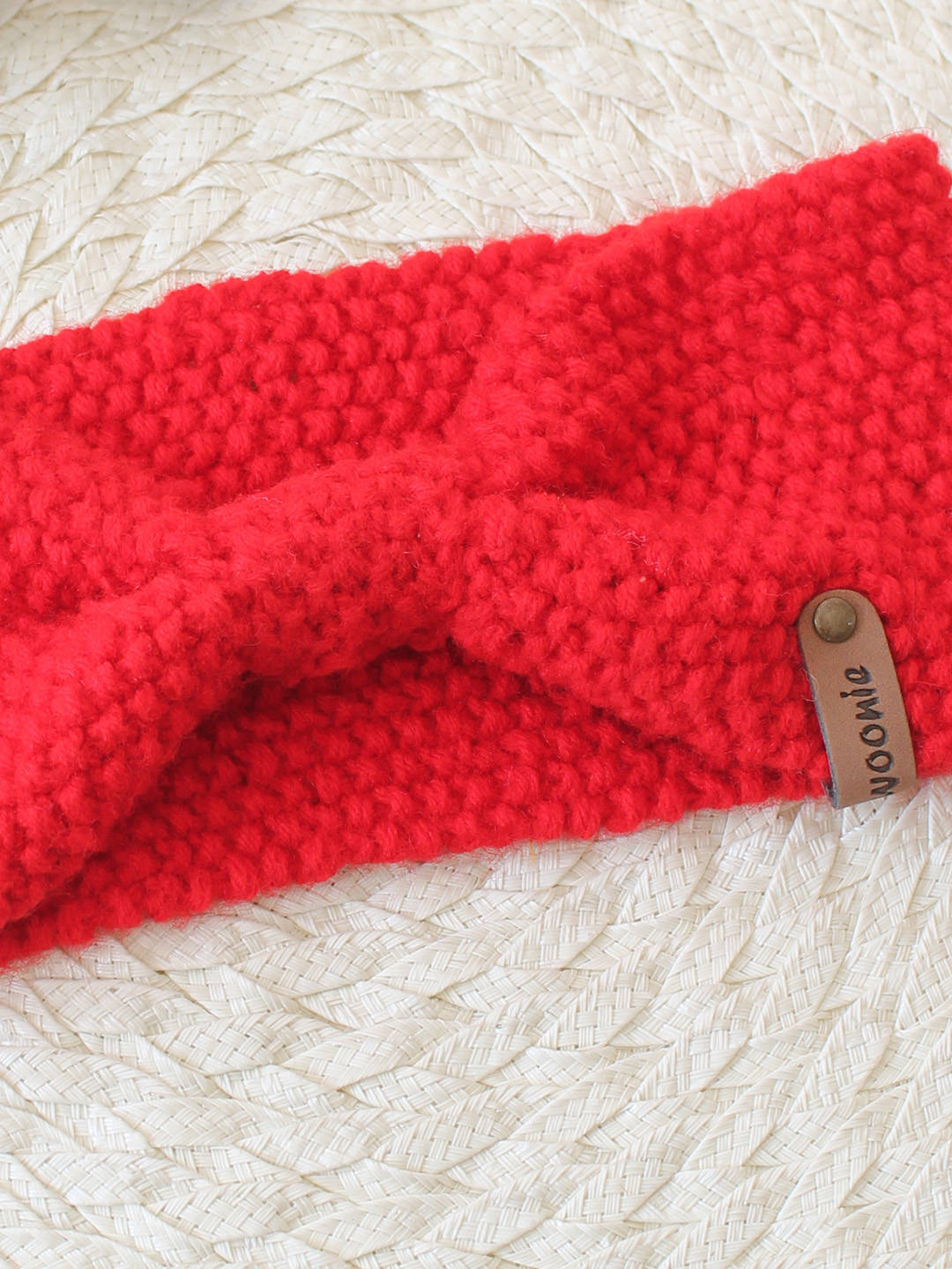 Woonie Bow Headband - Red