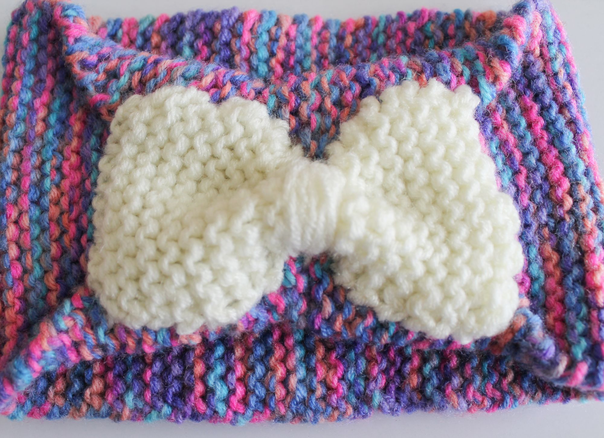 Woonie Handmade Woollen Twisted Headband - Purple