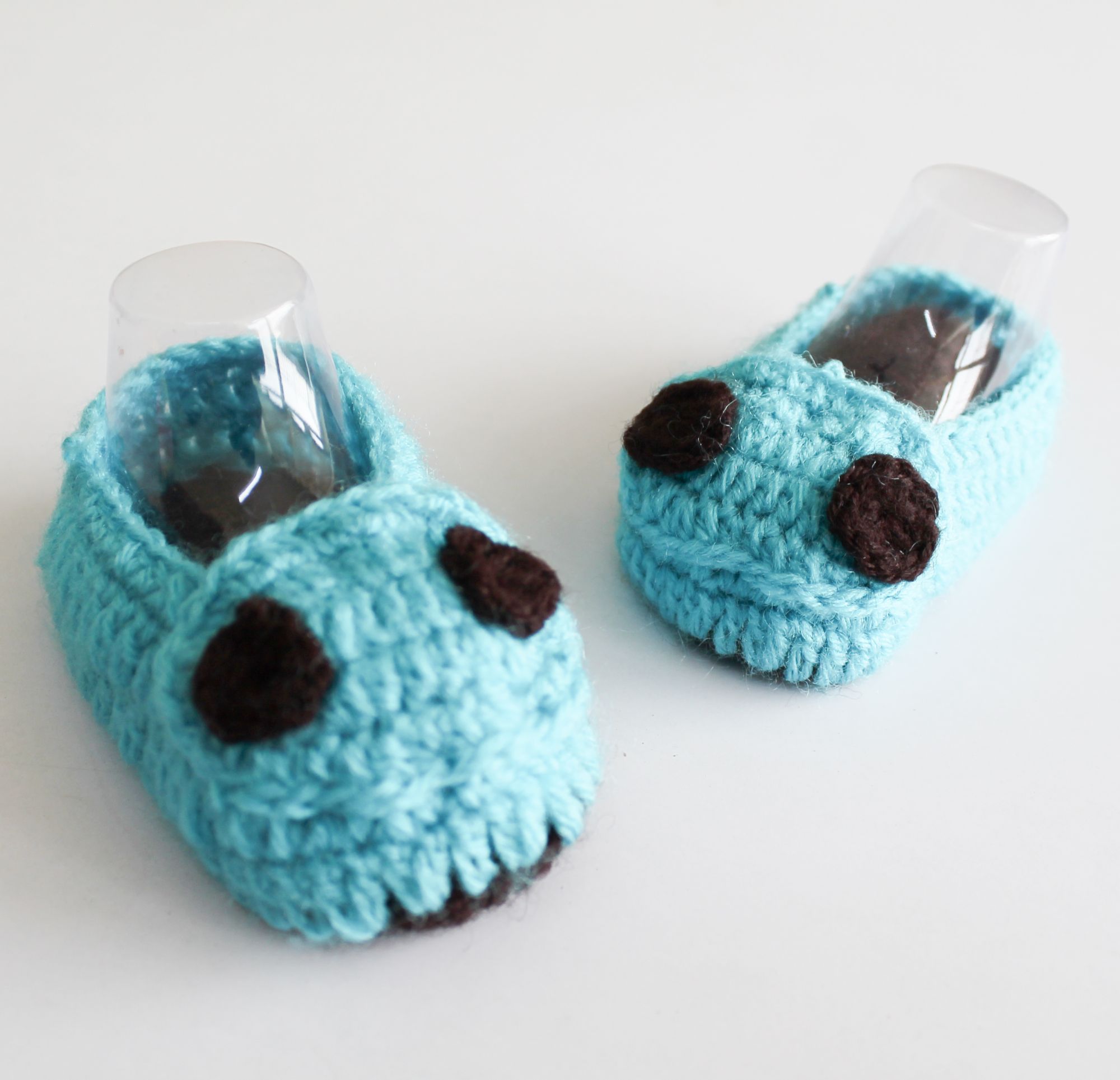 Woonie Handmade Booties - Blue